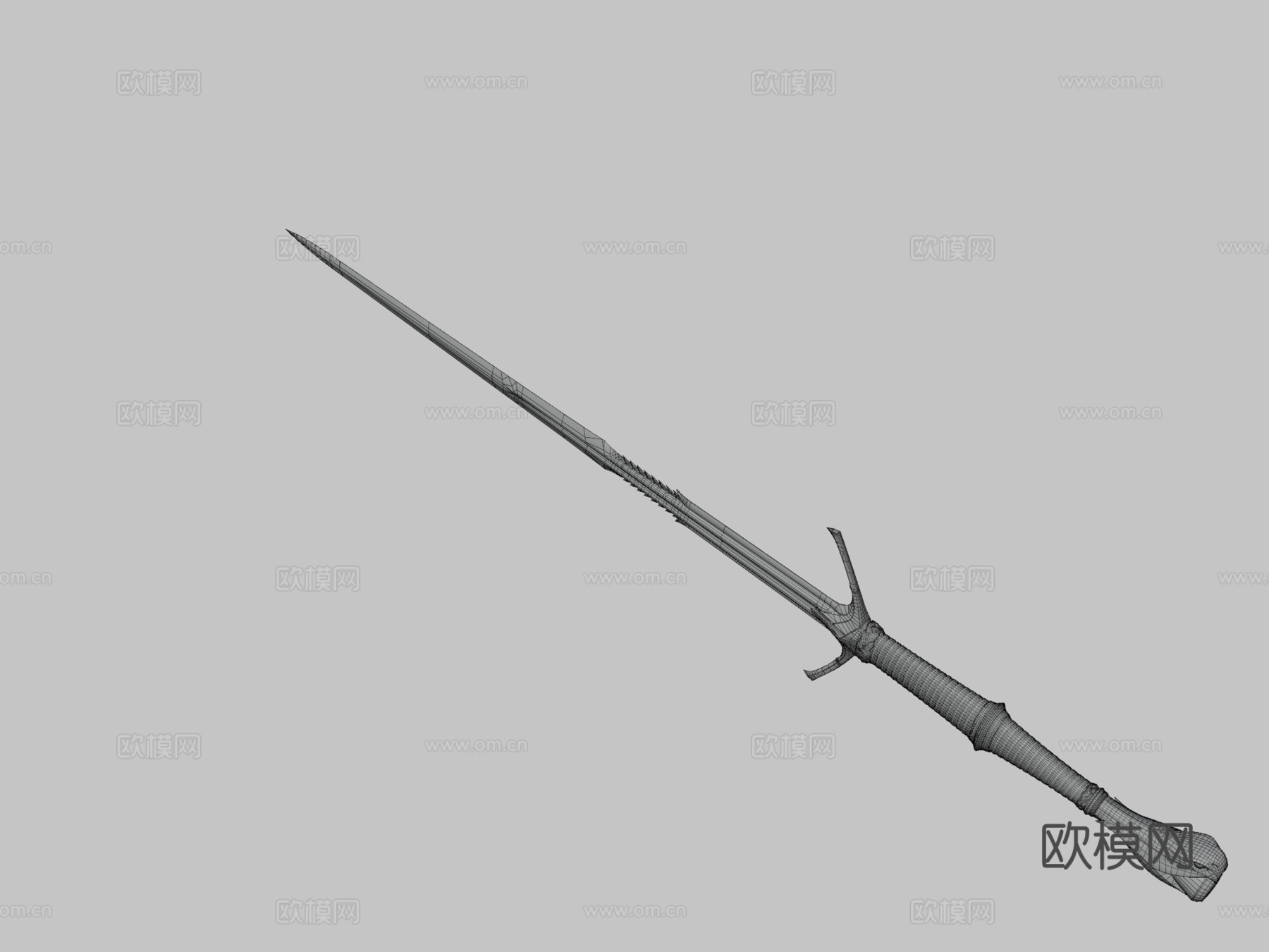剑3d模型