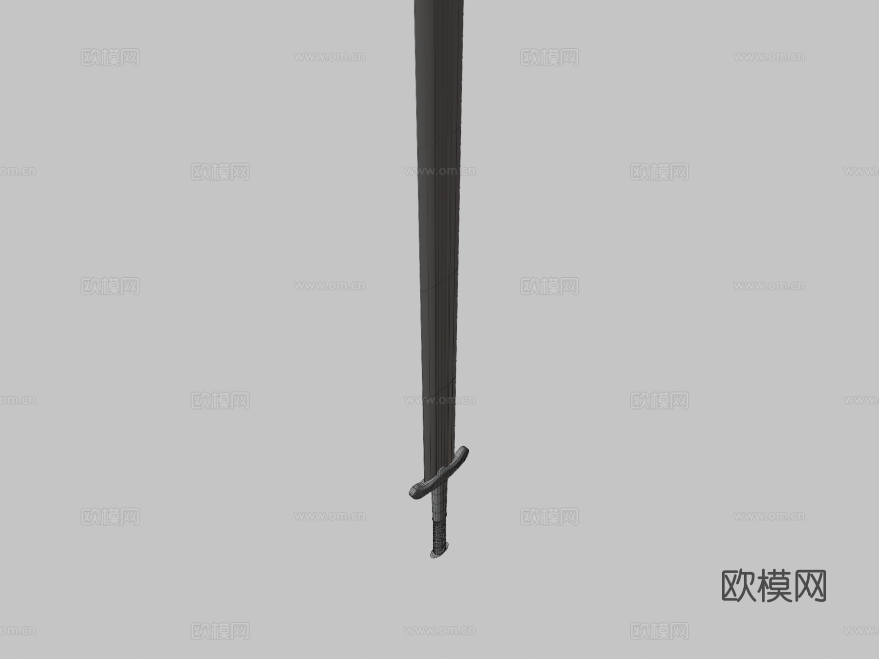 维京长剑3d模型
