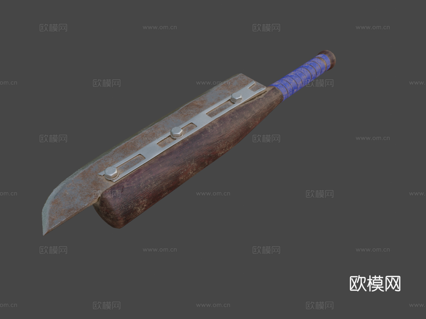 僵尸球棒su模型下载（渲染图8）