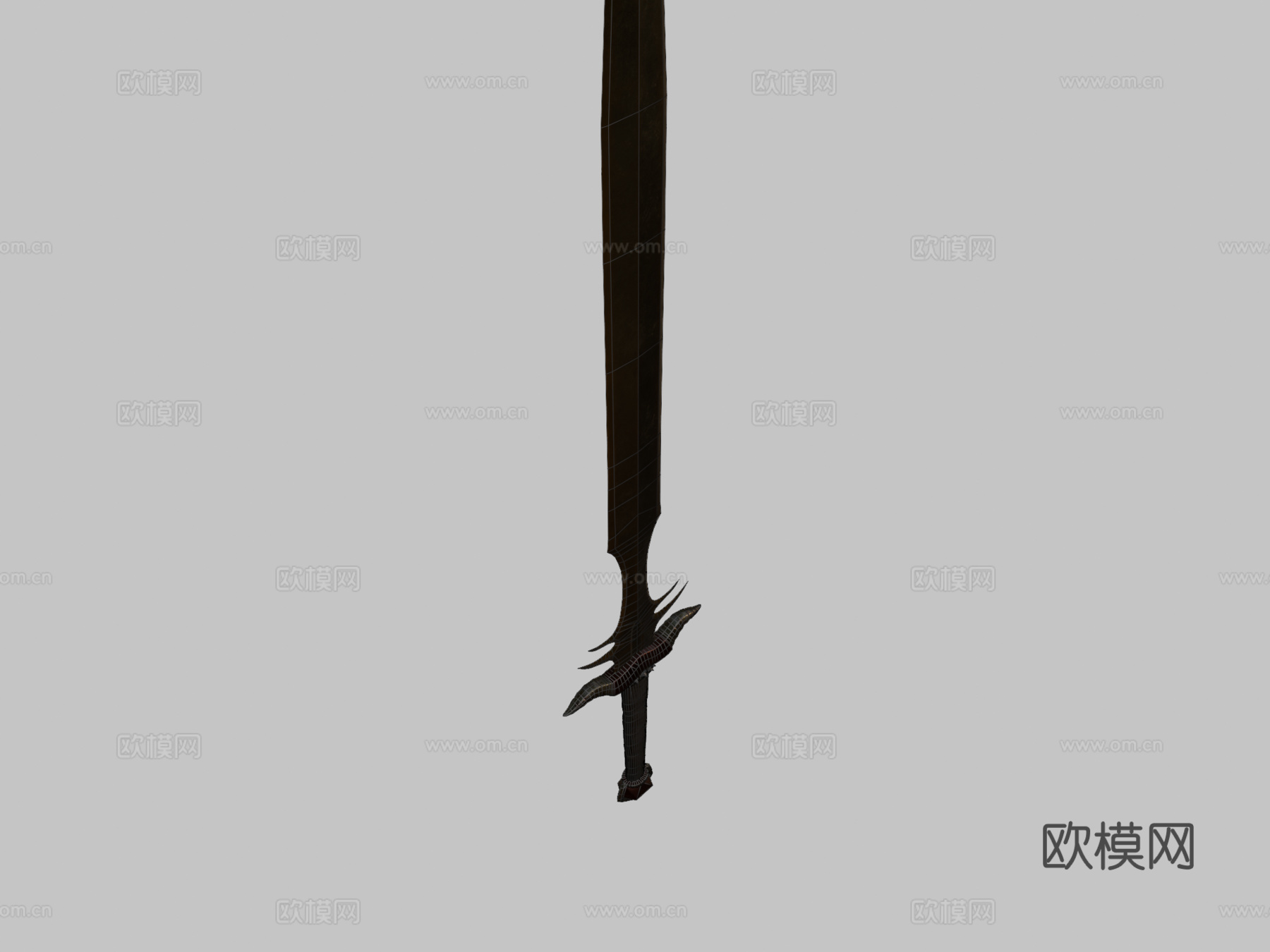 魔王之刃-单手剑3d模型