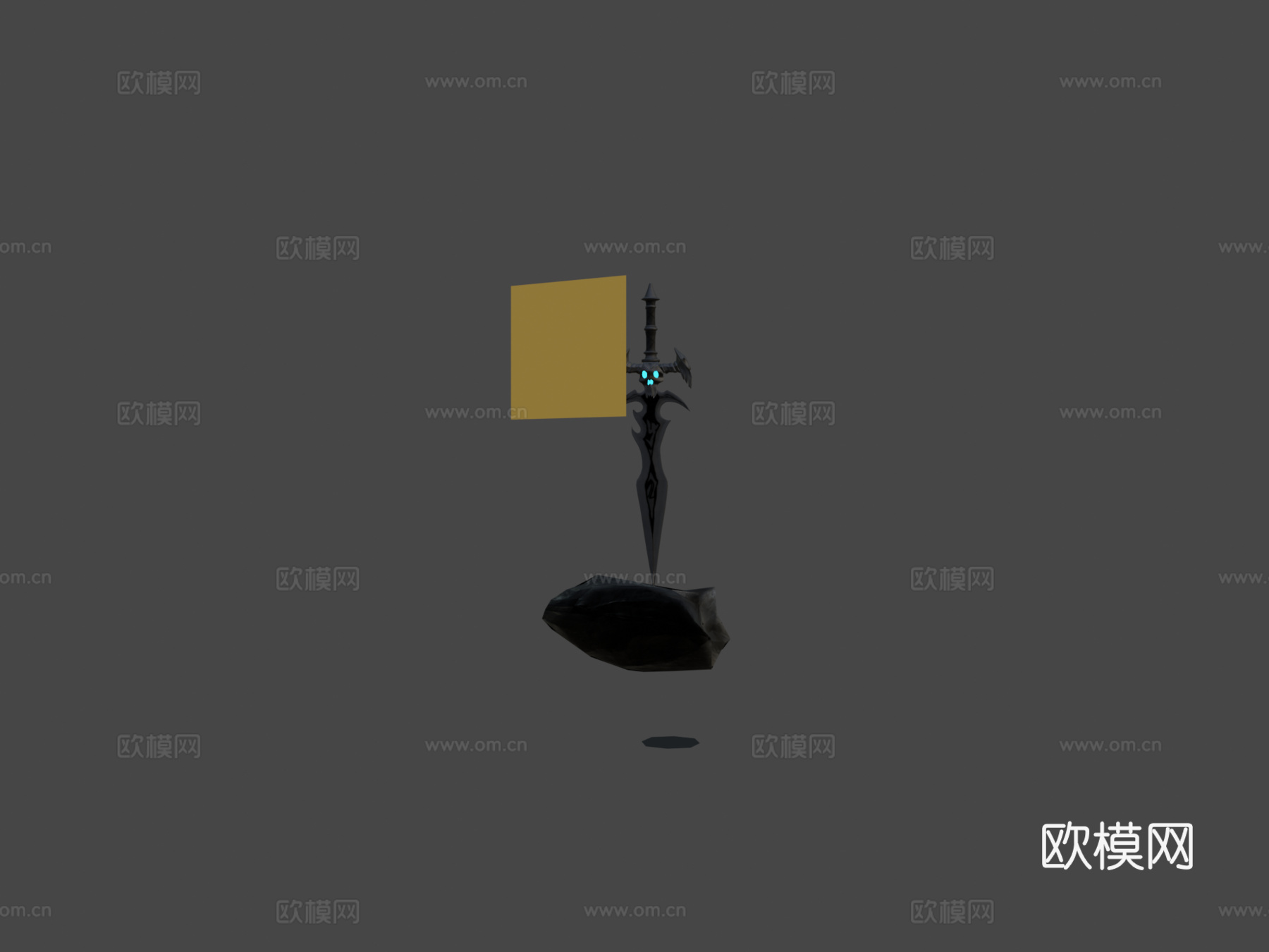 霜之哀伤符文剑魔兽世界3d模型