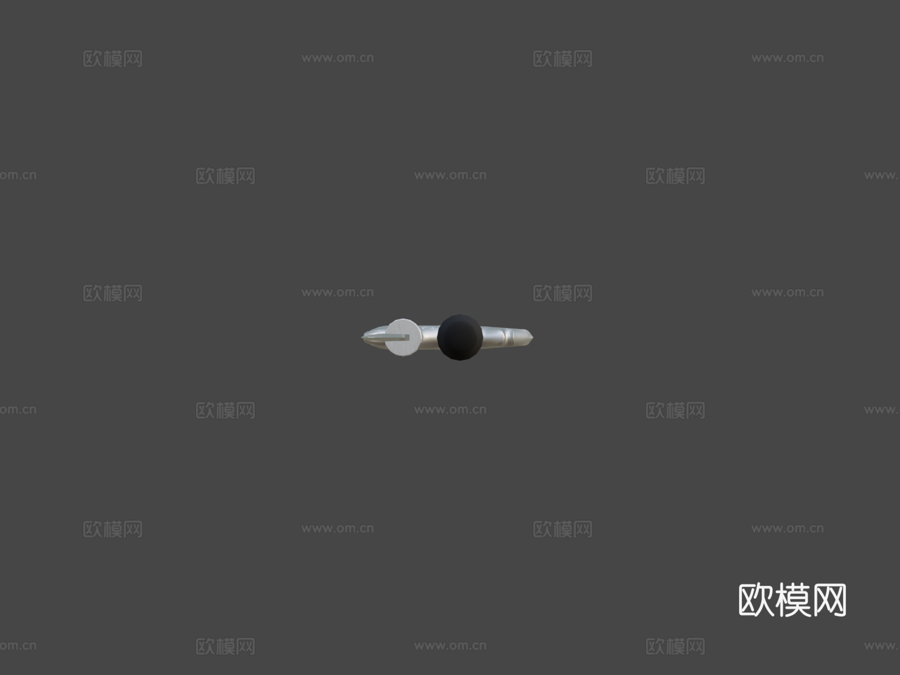 藏刃手杖3d模型