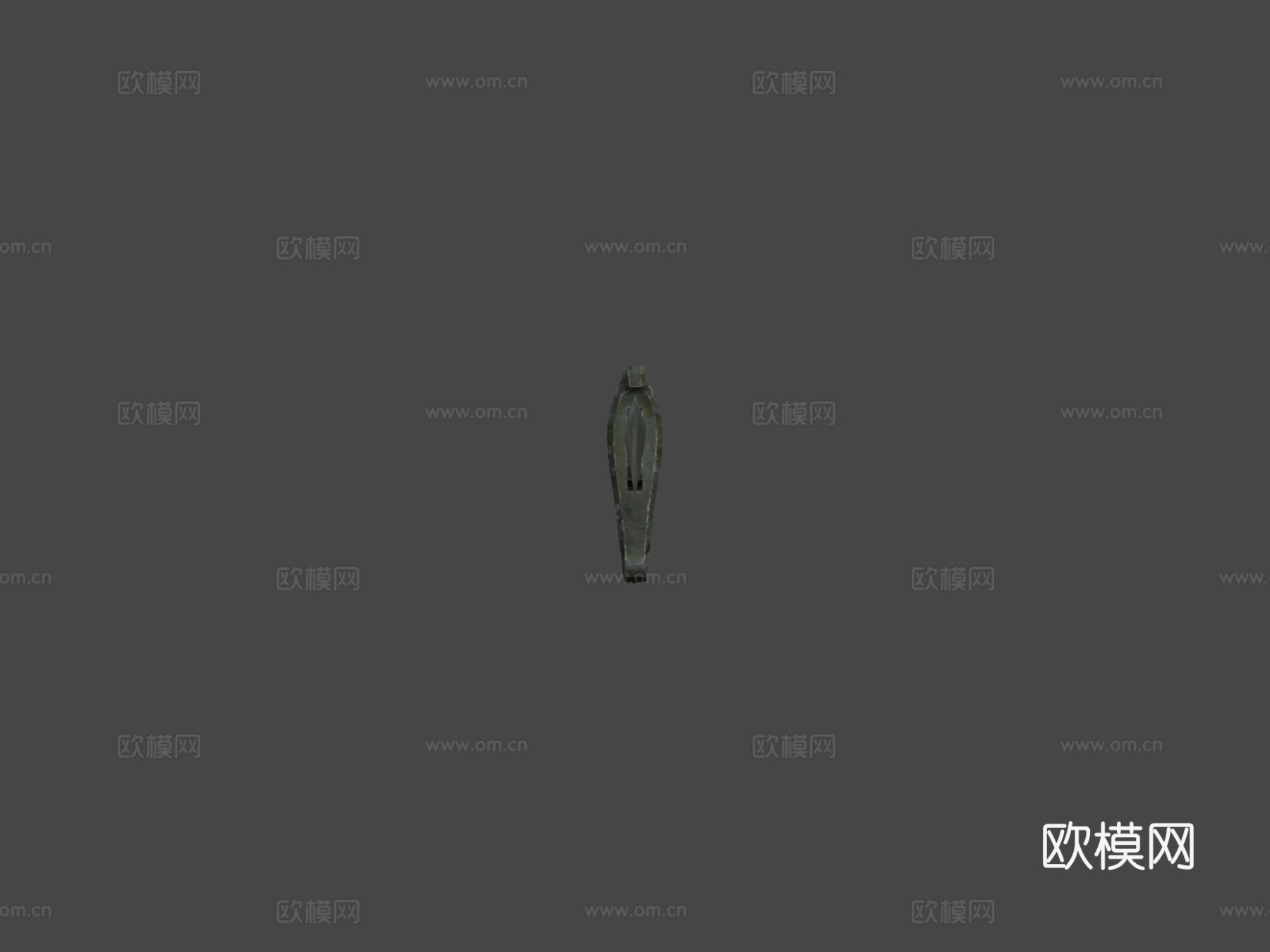 战斗指挥官战壕刀3d模型
