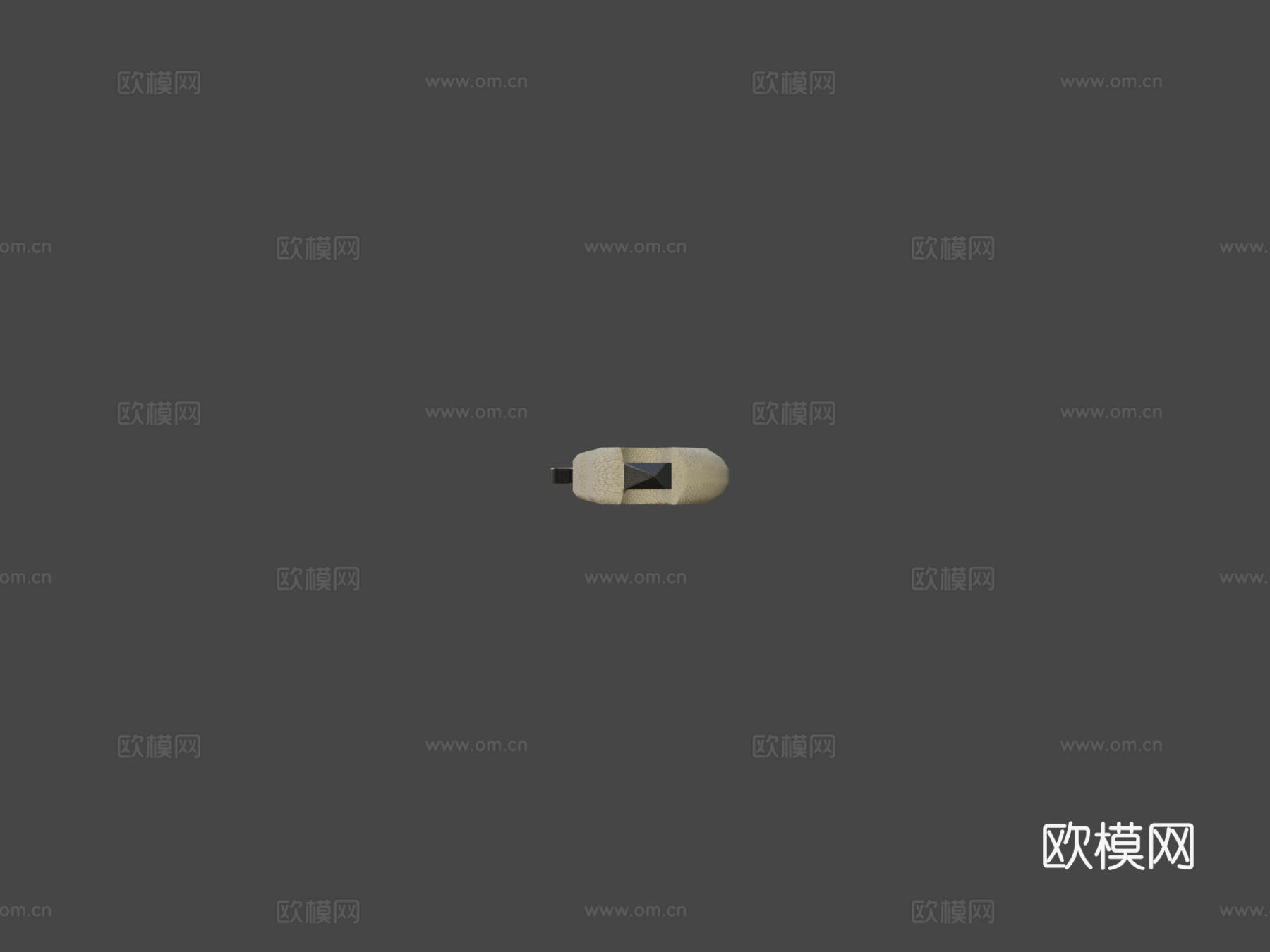拦截者刀3d模型