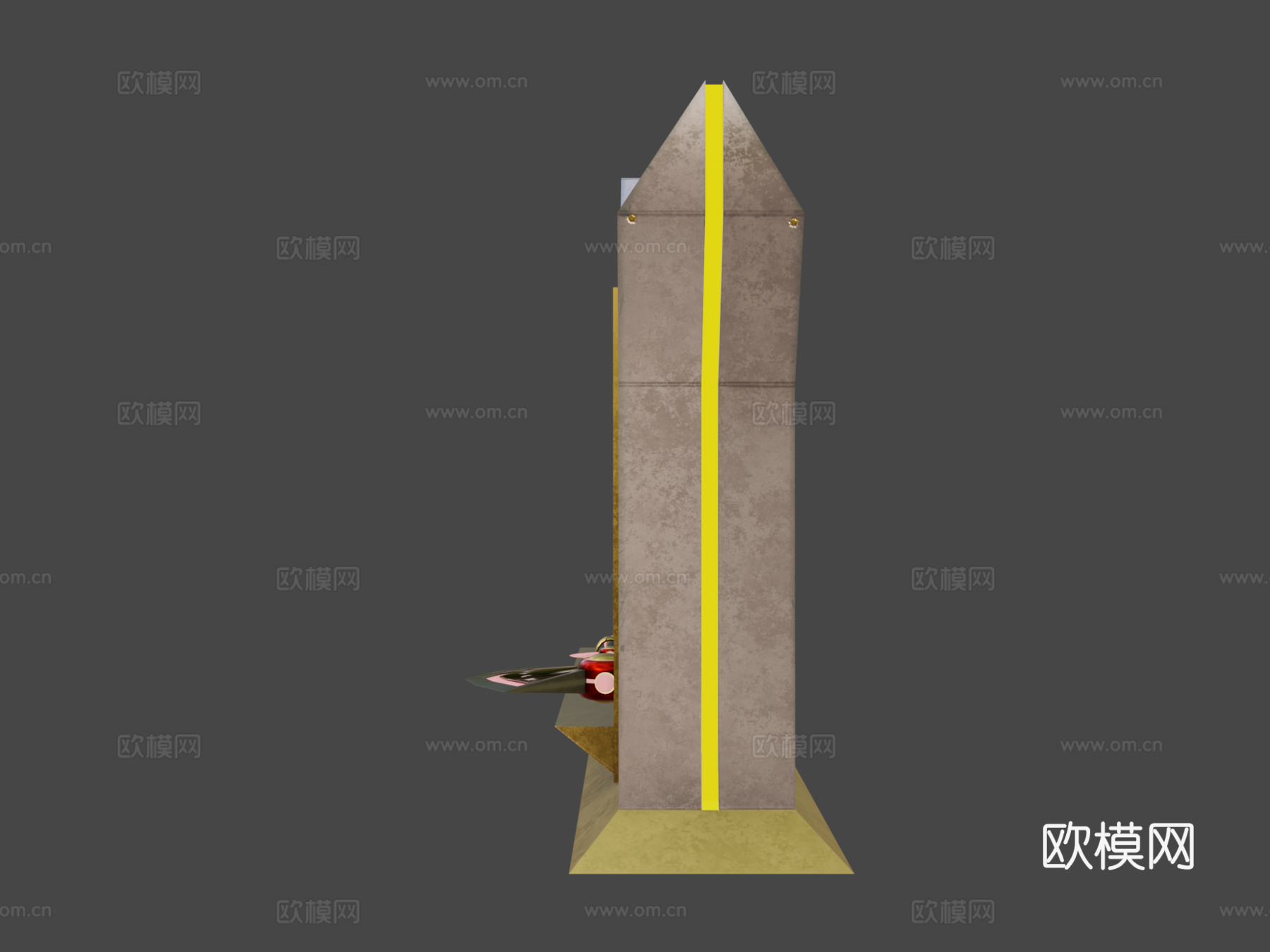 复合资产-Tek的武器柜3d模型