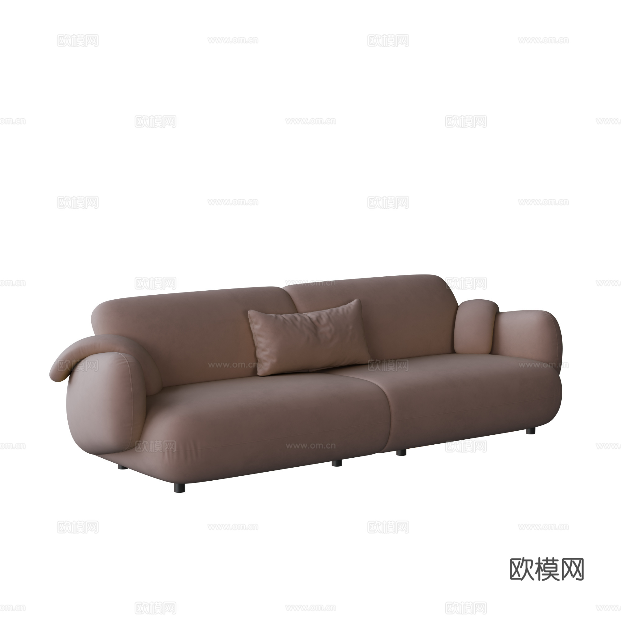 现代沙发3d模型下载