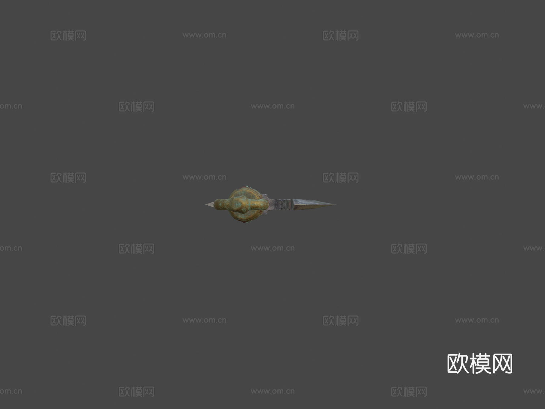 斧头D-低模PBR虚幻引擎通用3d模型