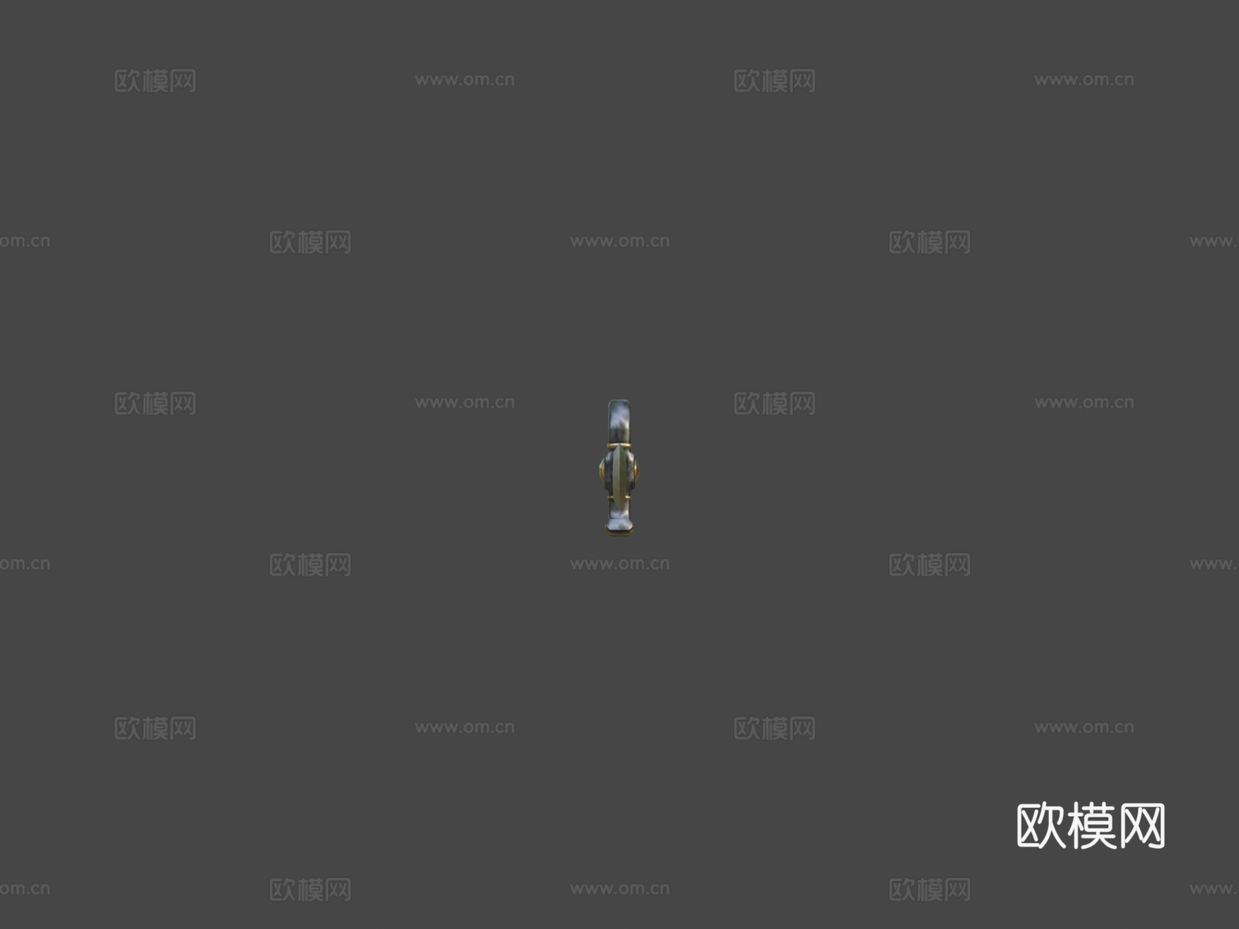 中世纪剑3d模型