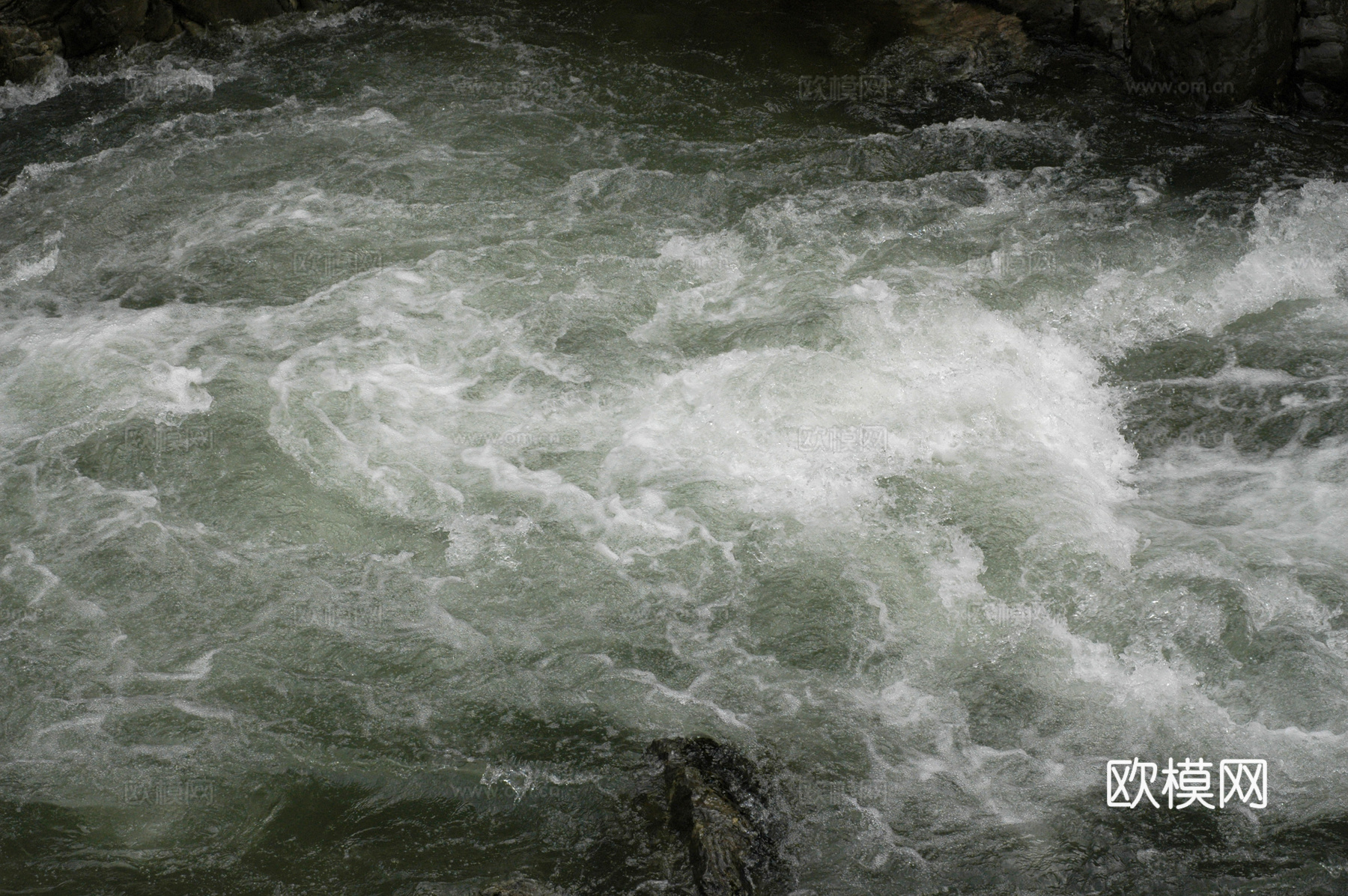水波纹  溪流