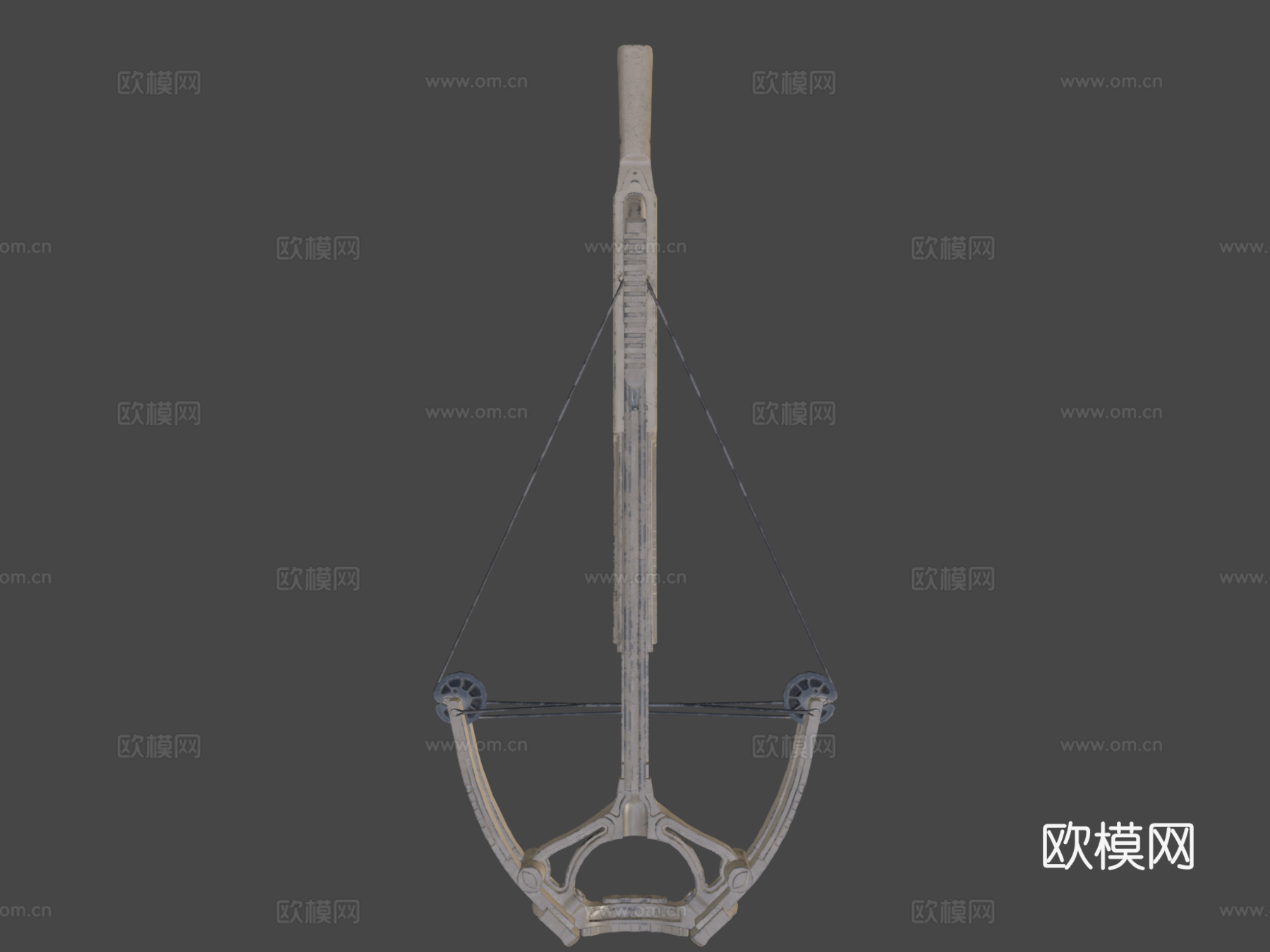 粗犷（米色）-弩-PUBGsu模型
