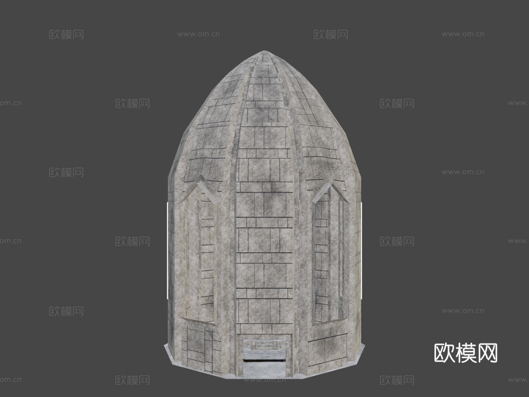 时光神殿_大师之剑3d模型