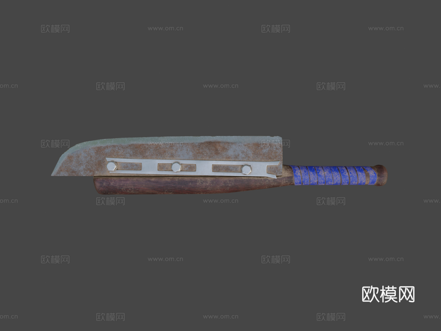 僵尸球棒su模型下载（渲染图7）