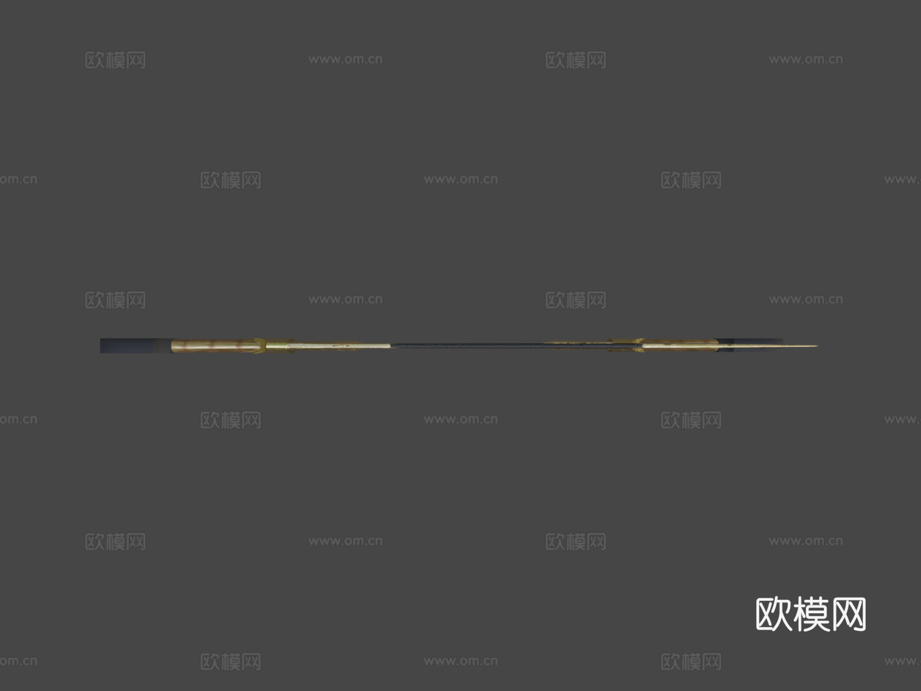 罗马风格剑3d模型