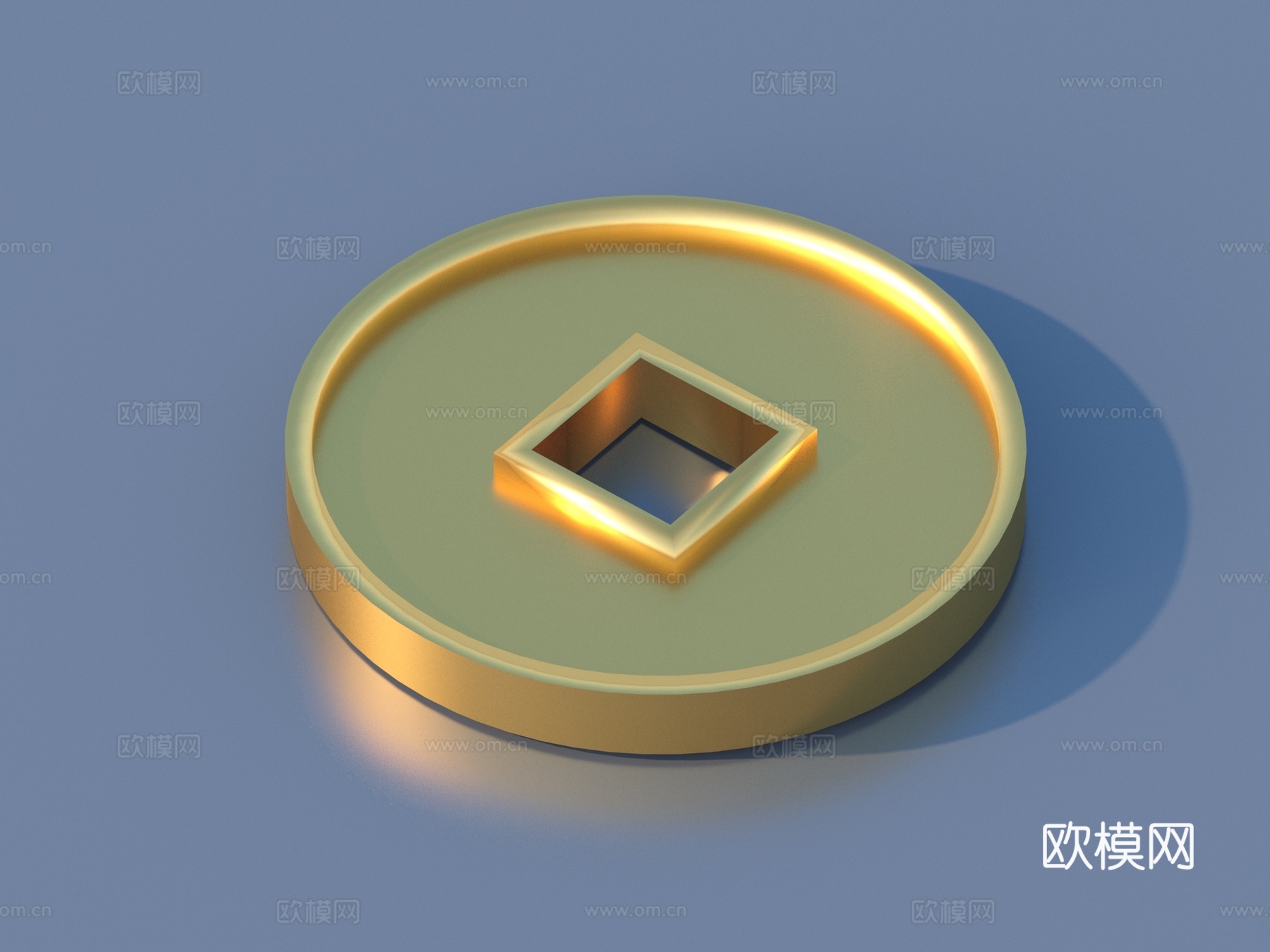 元宝 金元宝 金币3d模型