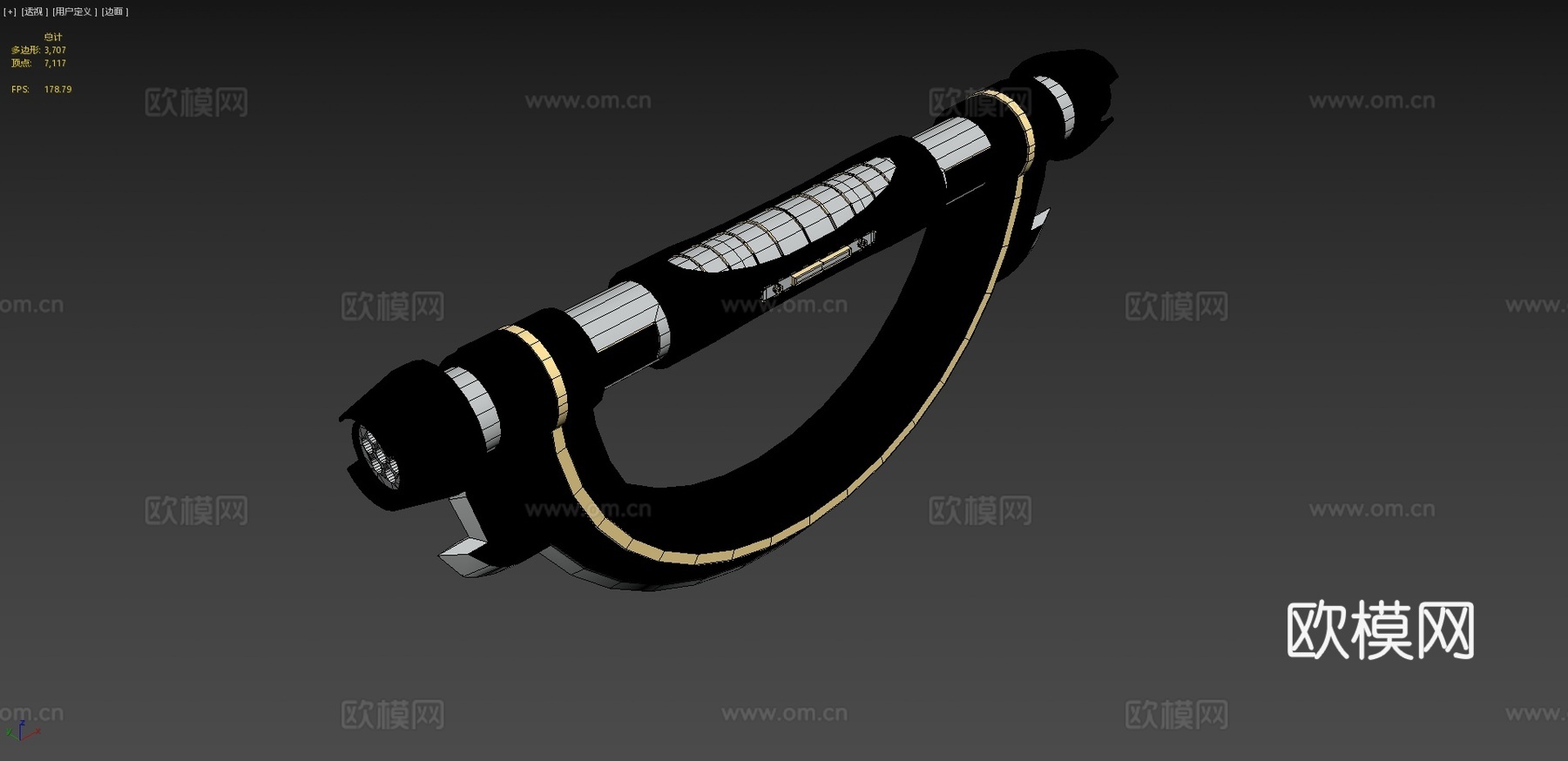 光剑第二阶段3d模型
