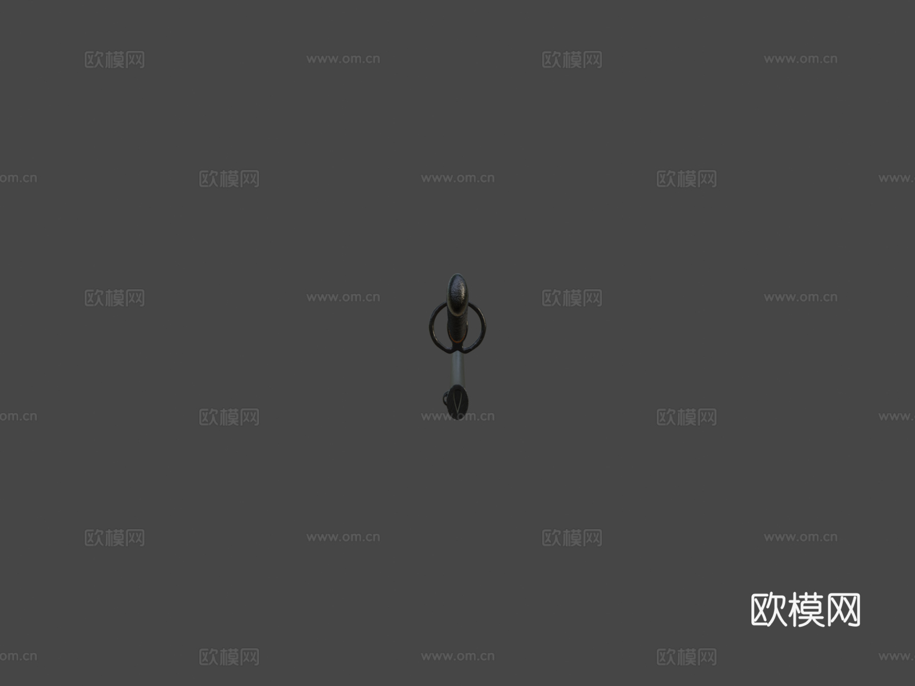 武士刀3d模型