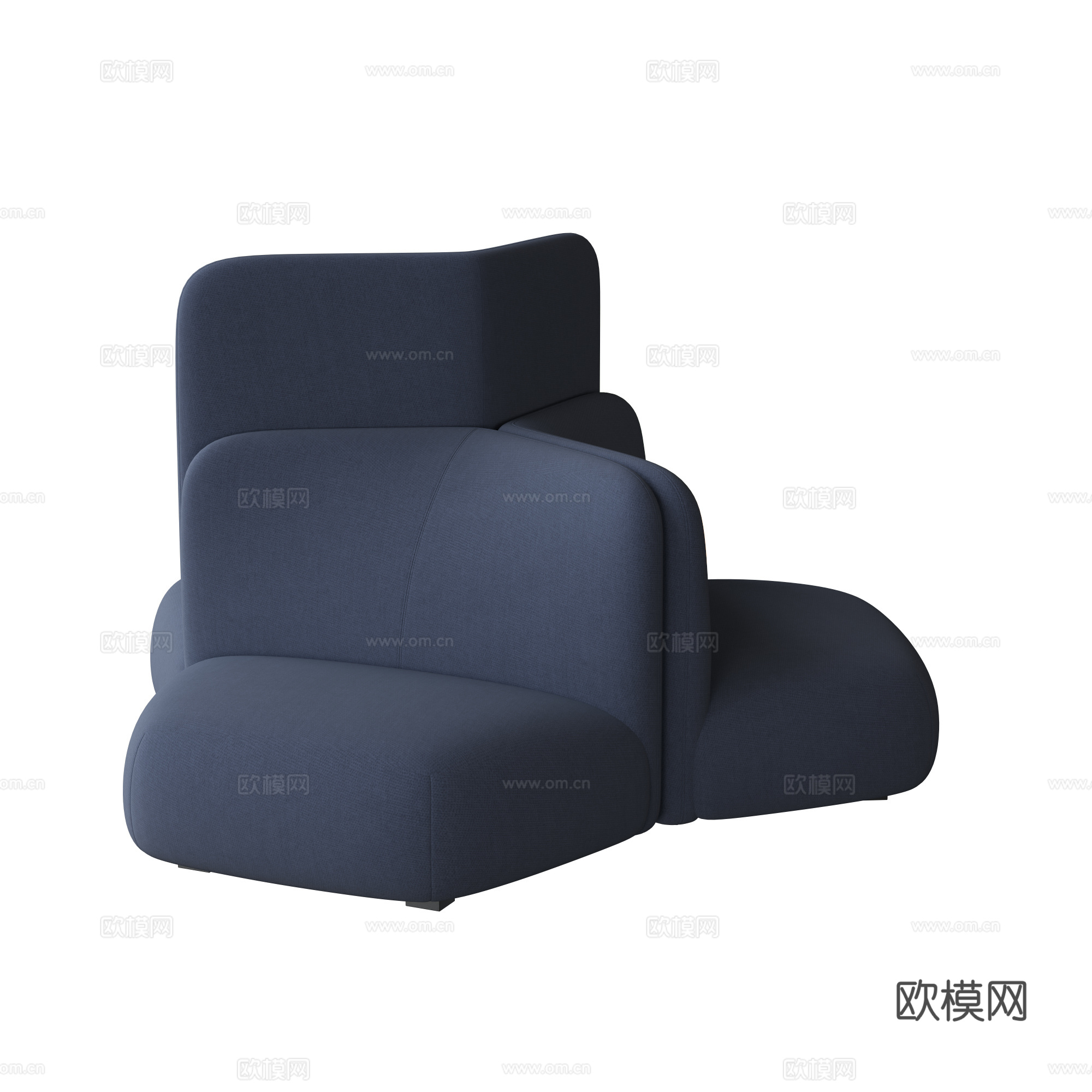 异型沙发3d模型