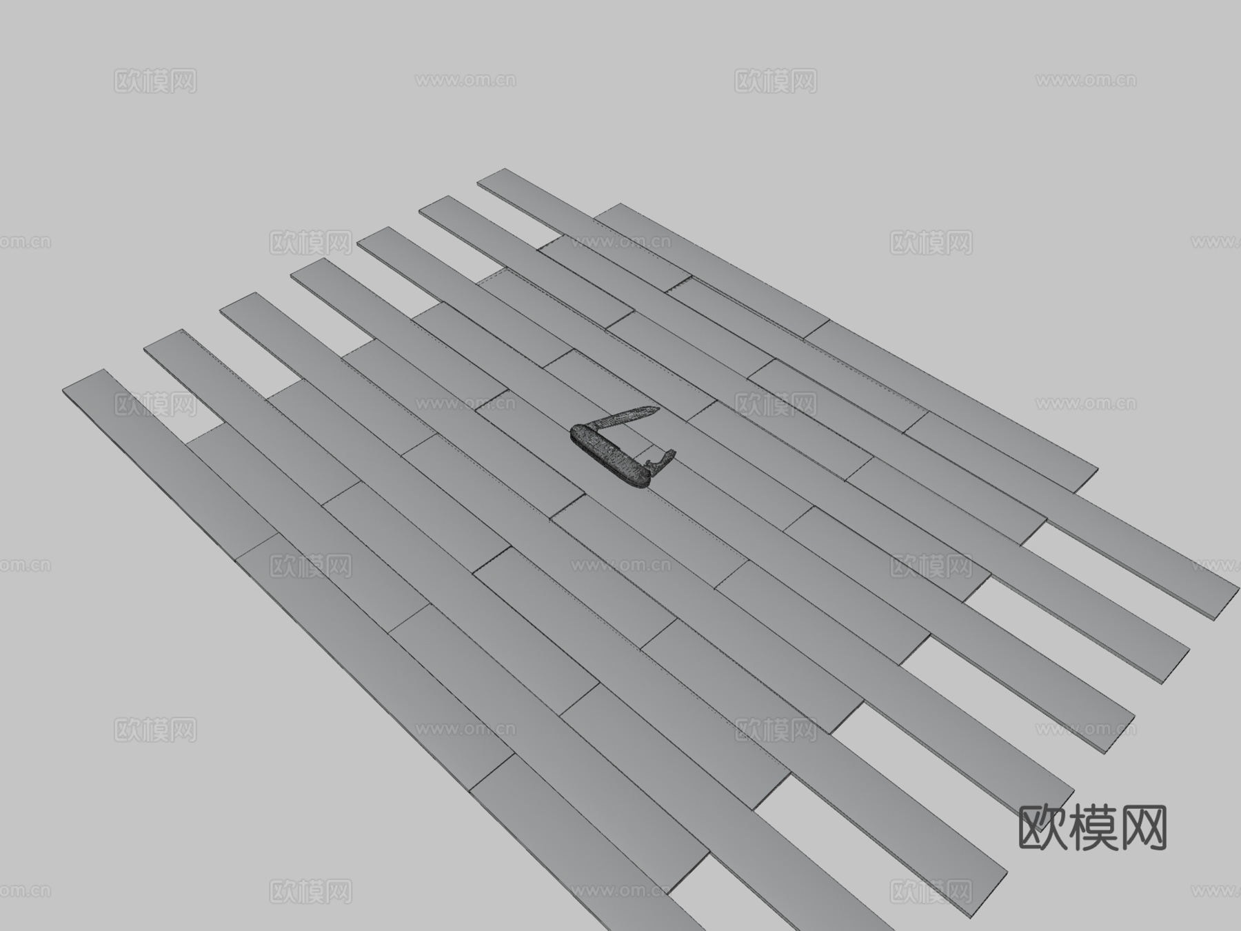 瑞士军刀3d模型