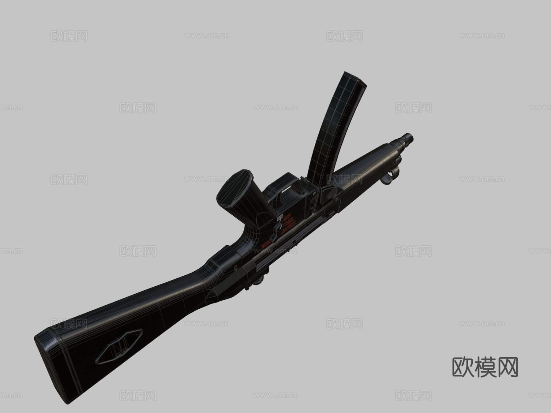 H&amp;K MP53d模型