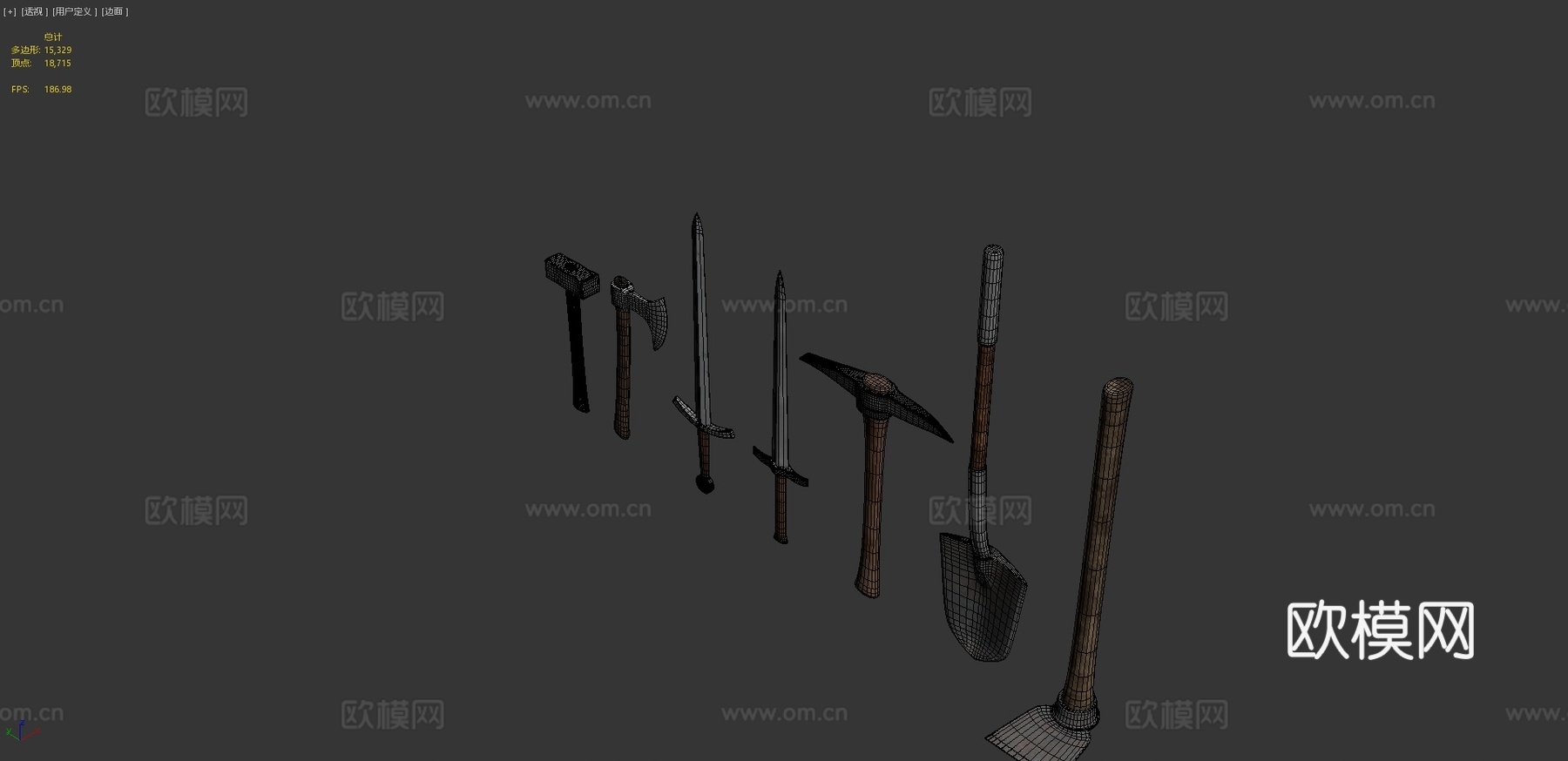 生存套装3d模型