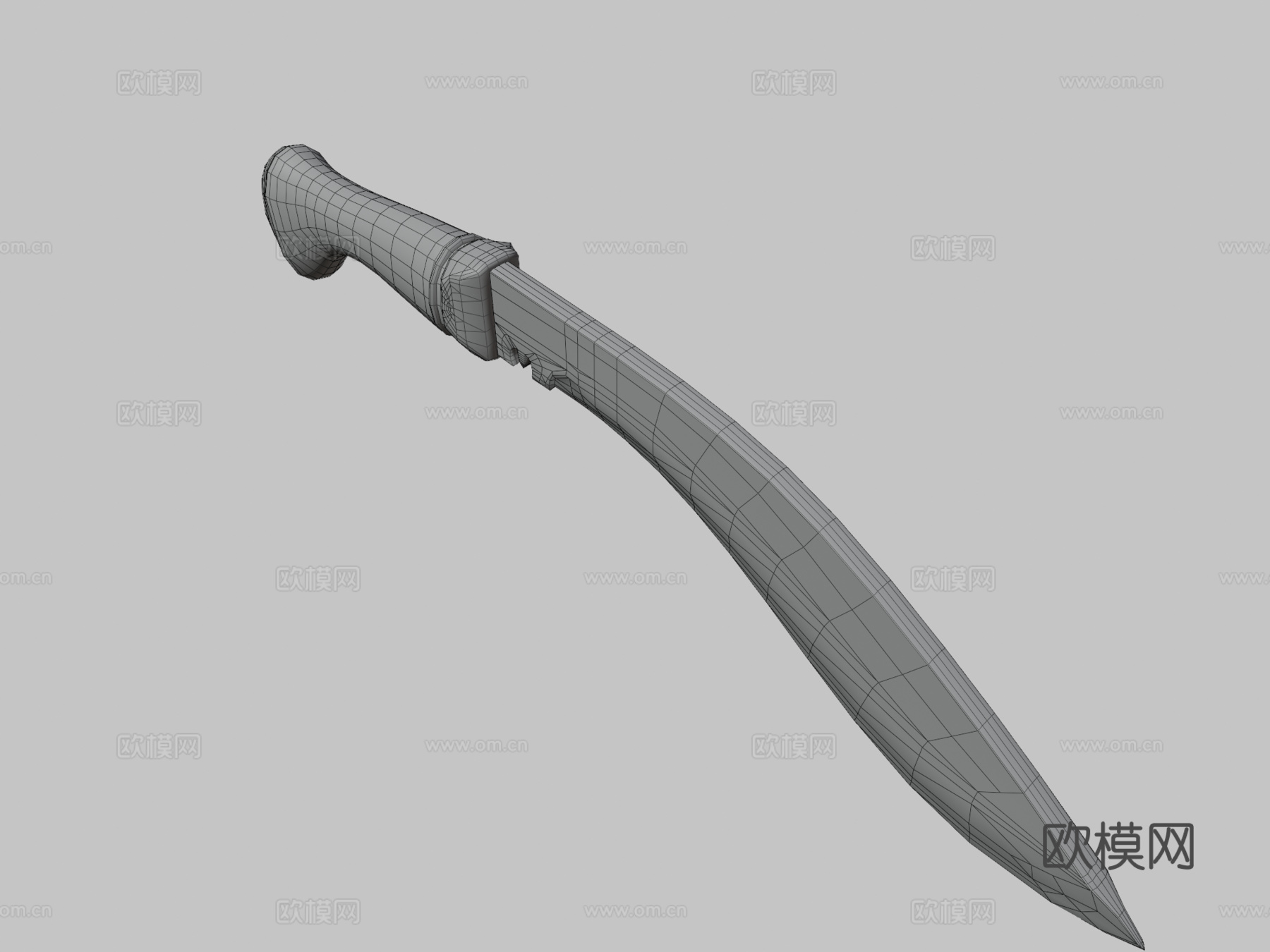道格拉斯佛罗伦萨砍刀3d模型