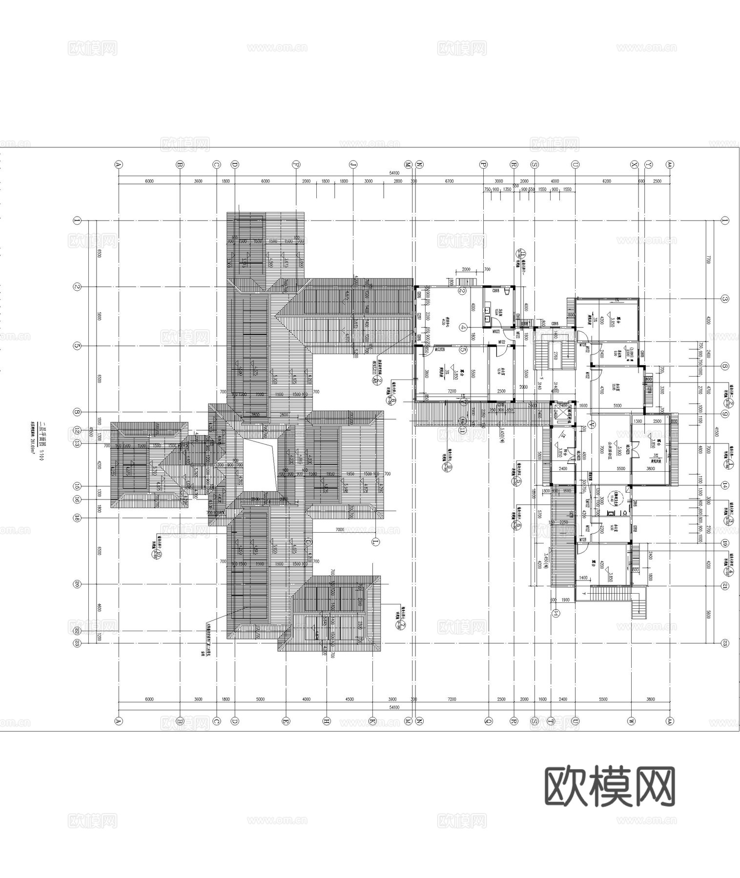 苏式合院 中式别墅 自建房 古建cad施工图