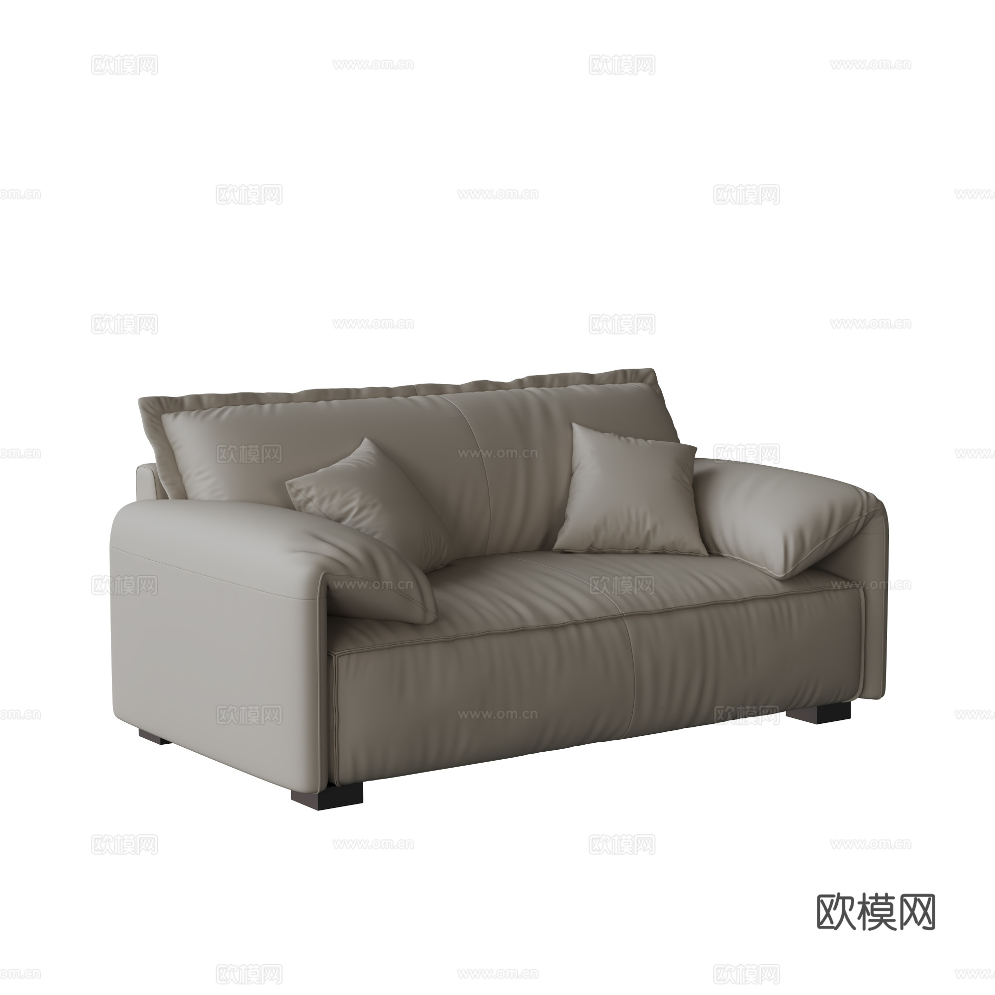 现代沙发3d模型下载