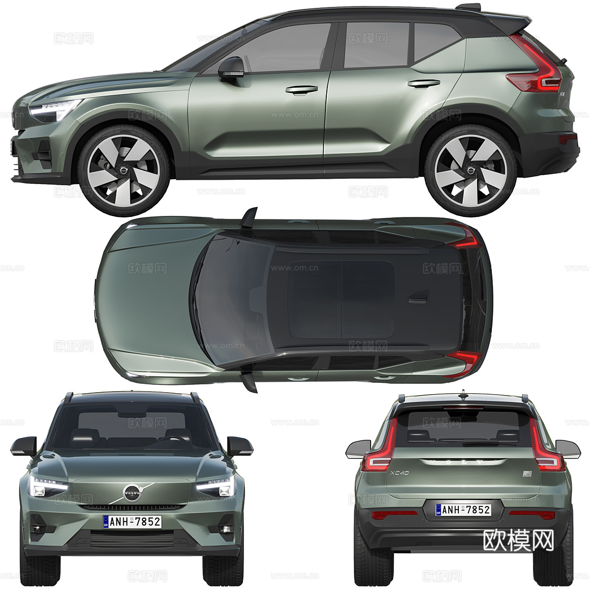 沃尔沃 XC403d模型