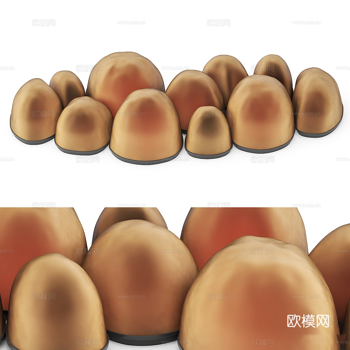 现代极简装饰灯3d模型