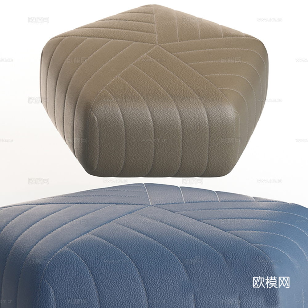 凳子 软凳 穿鞋凳 软垫免费3d模型