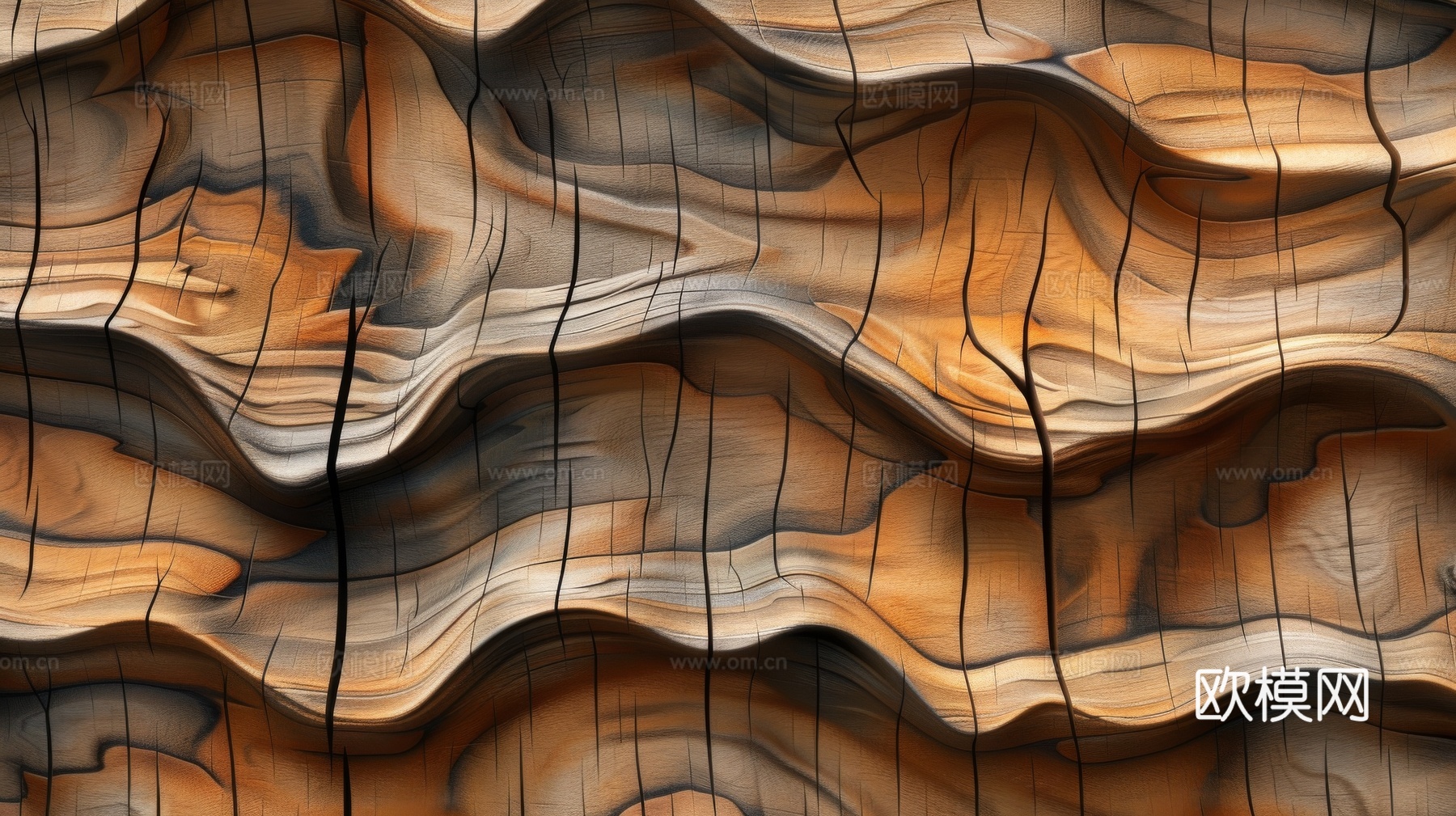 木制纹理木材下载（渲染图1）