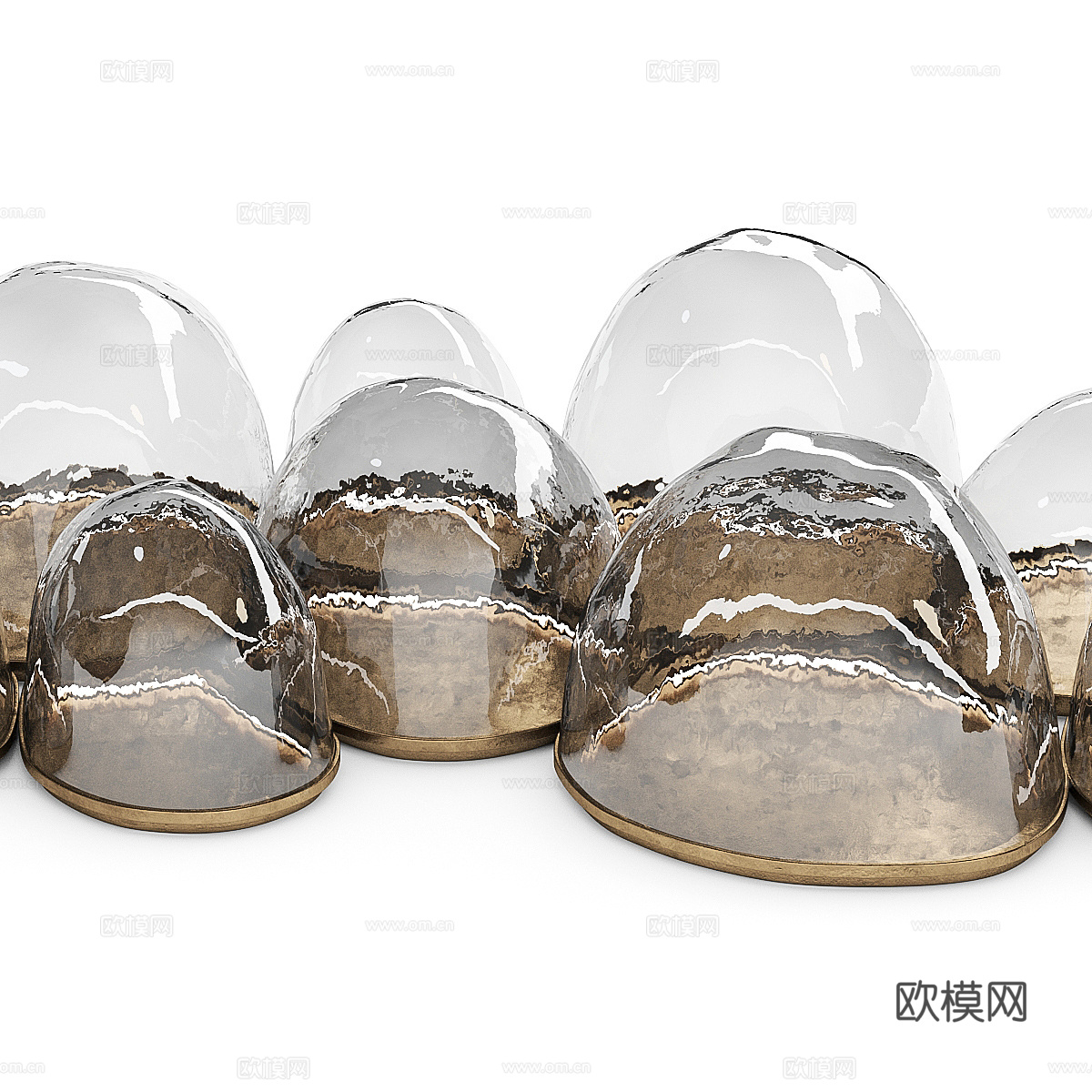 现代极简装饰灯3d模型