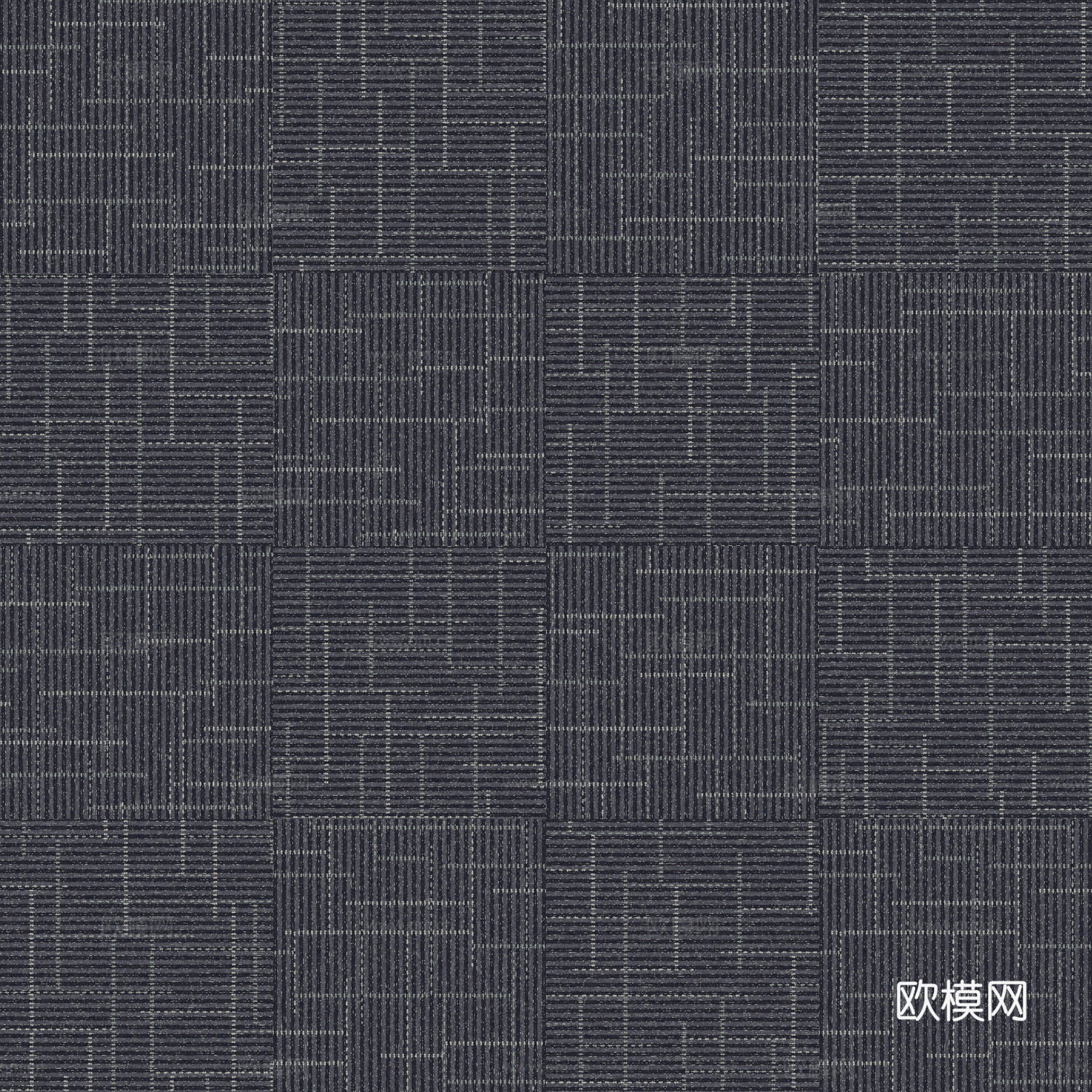 灰色办公方块地毯贴图