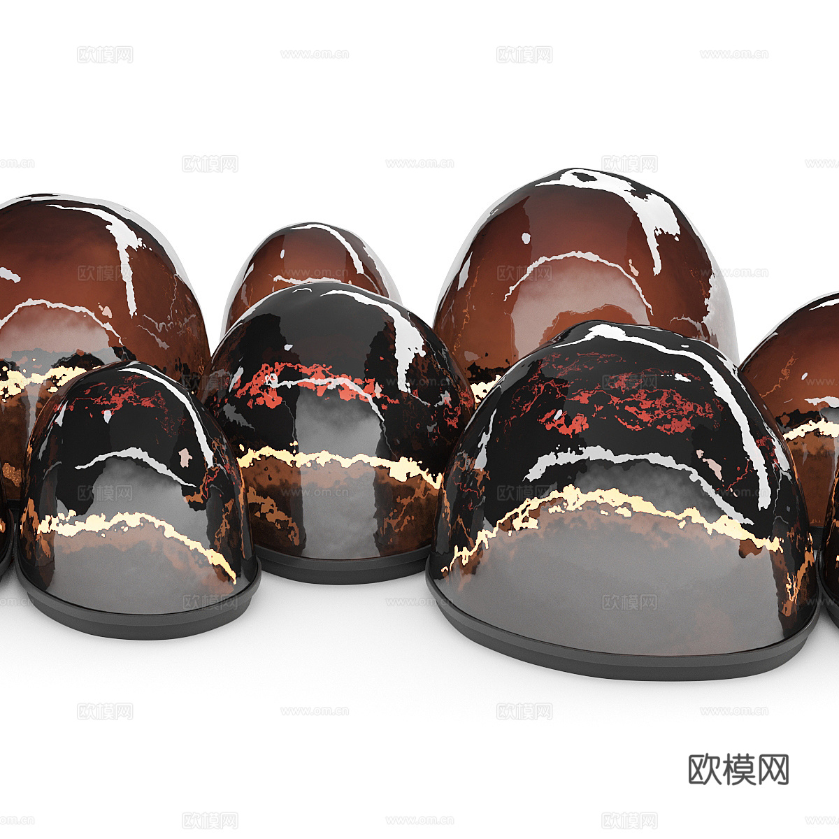 现代极简装饰灯3d模型