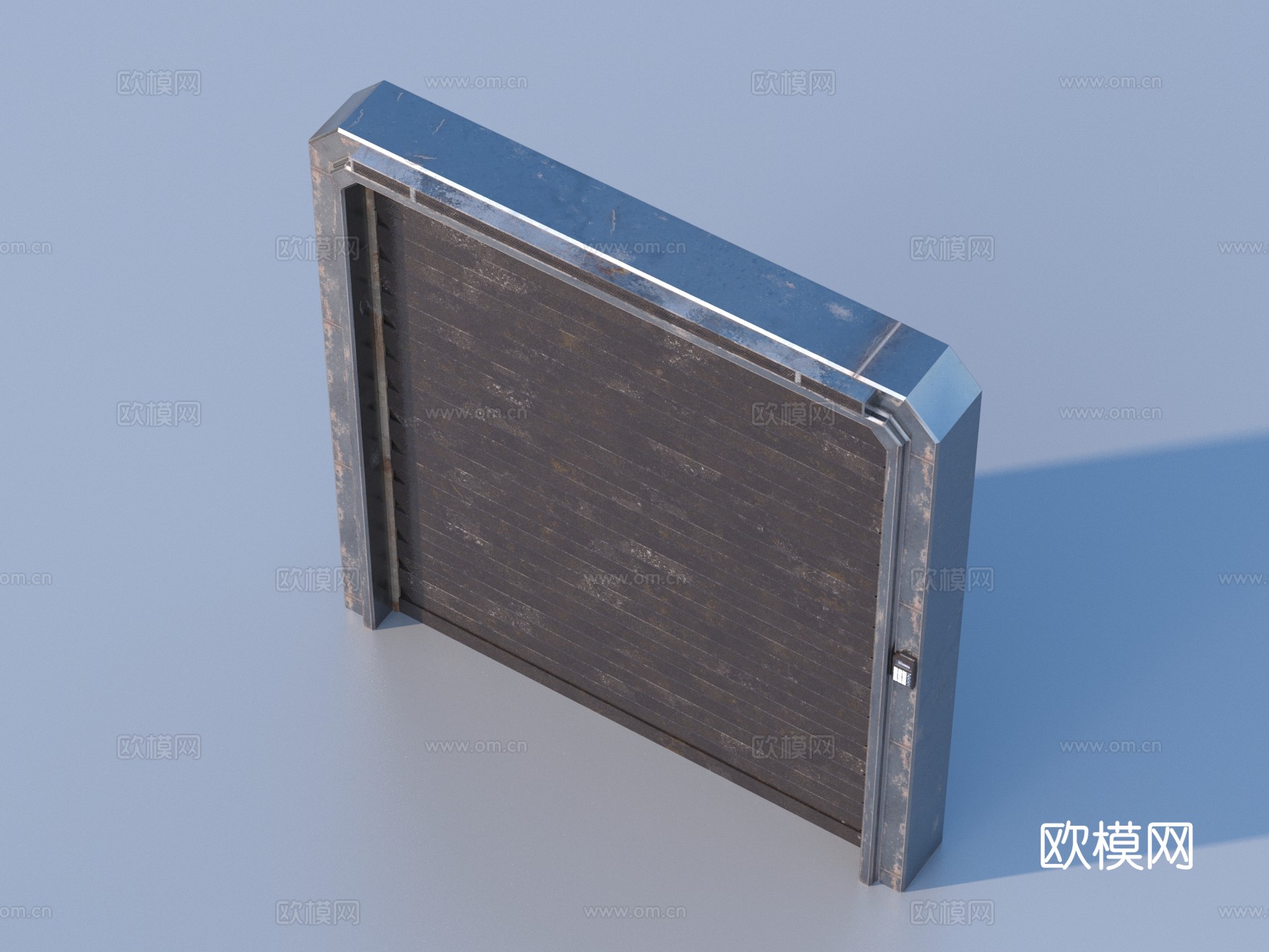门 铁门 大门 房门3d模型