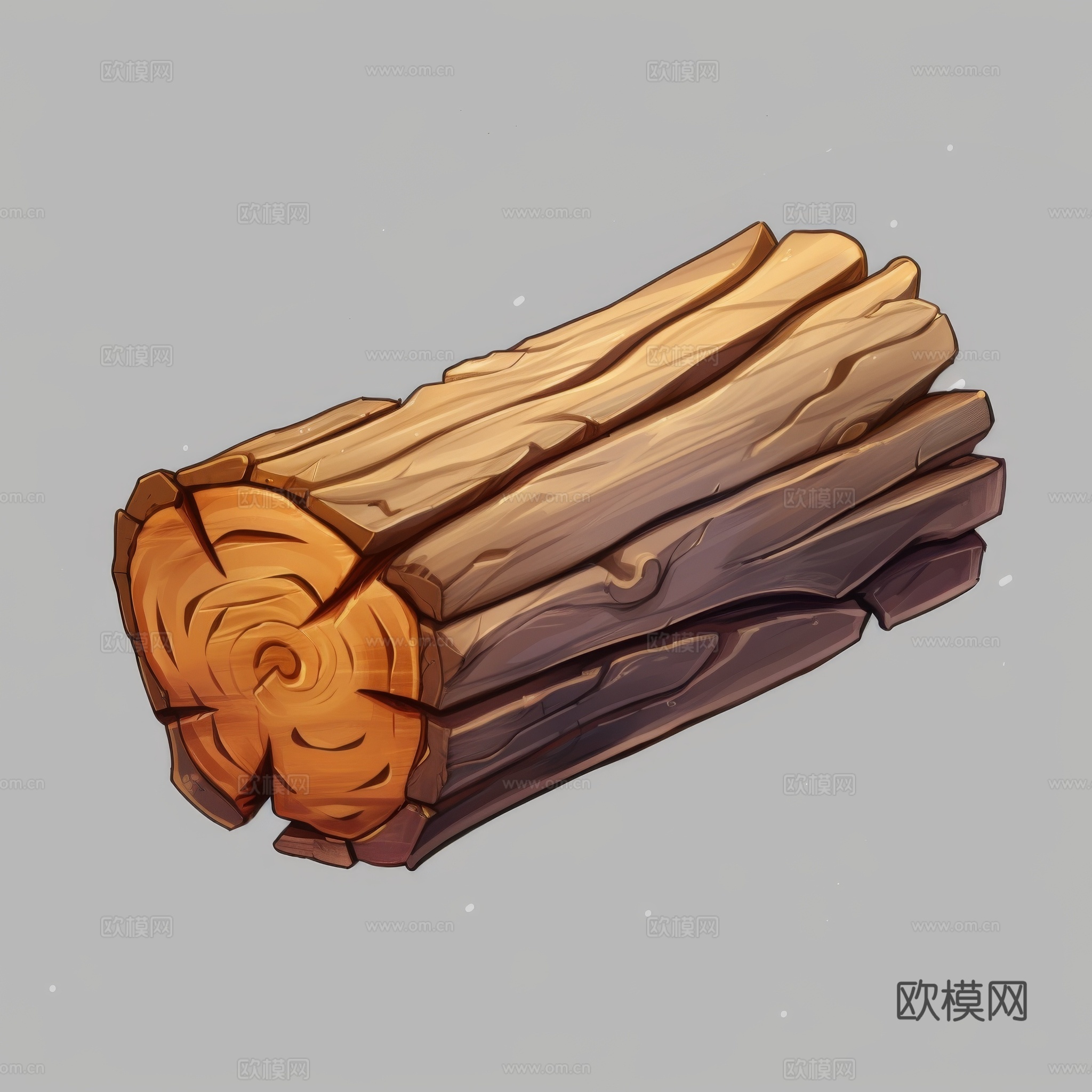 木制纹理木材下载（渲染图1）