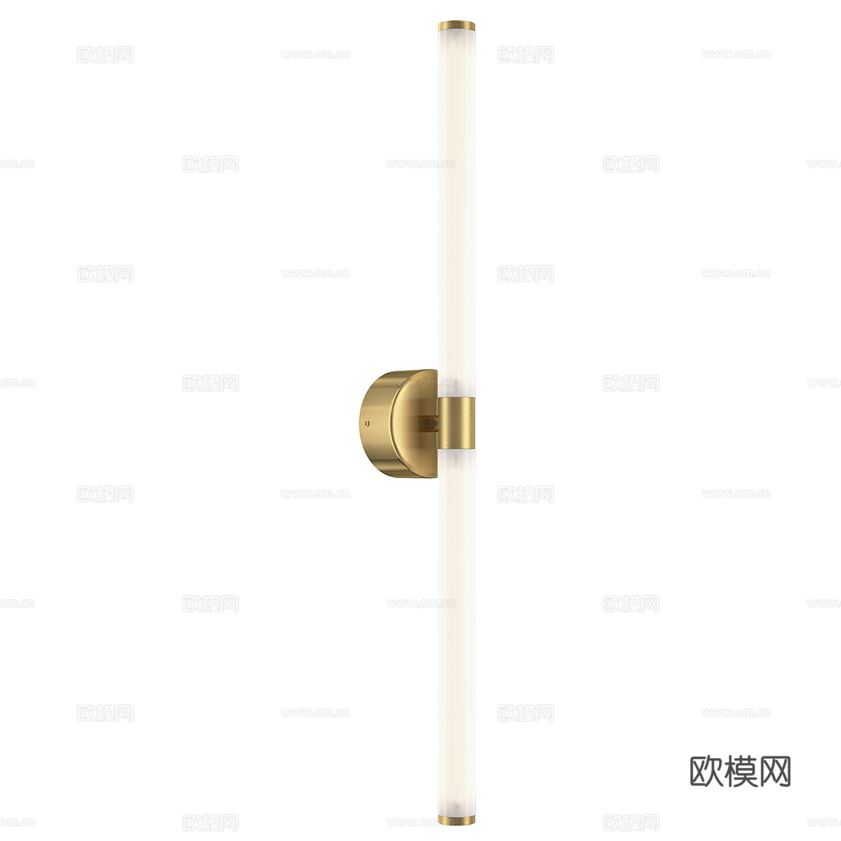现代轻奢极简壁灯3d模型