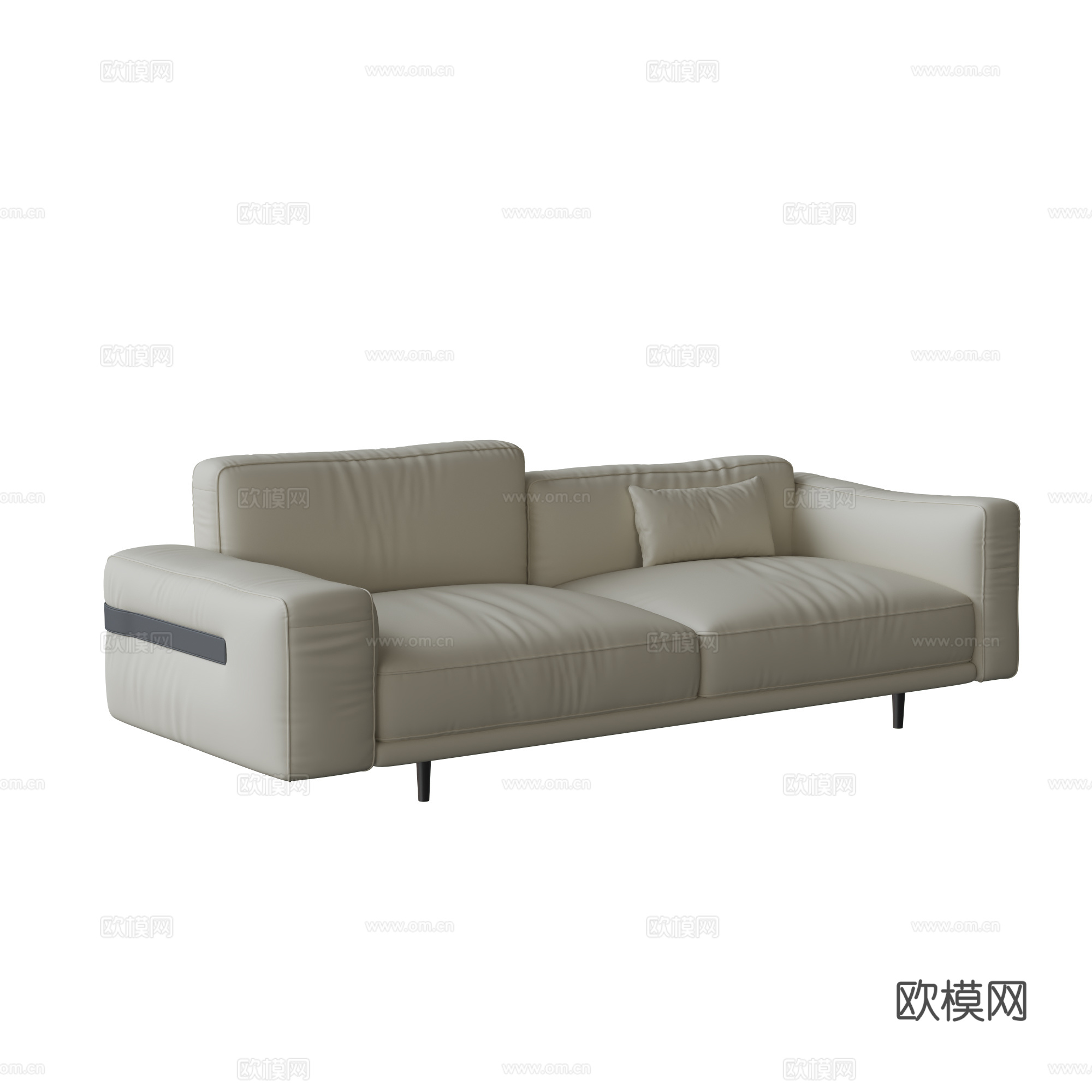 现代沙发3d模型下载