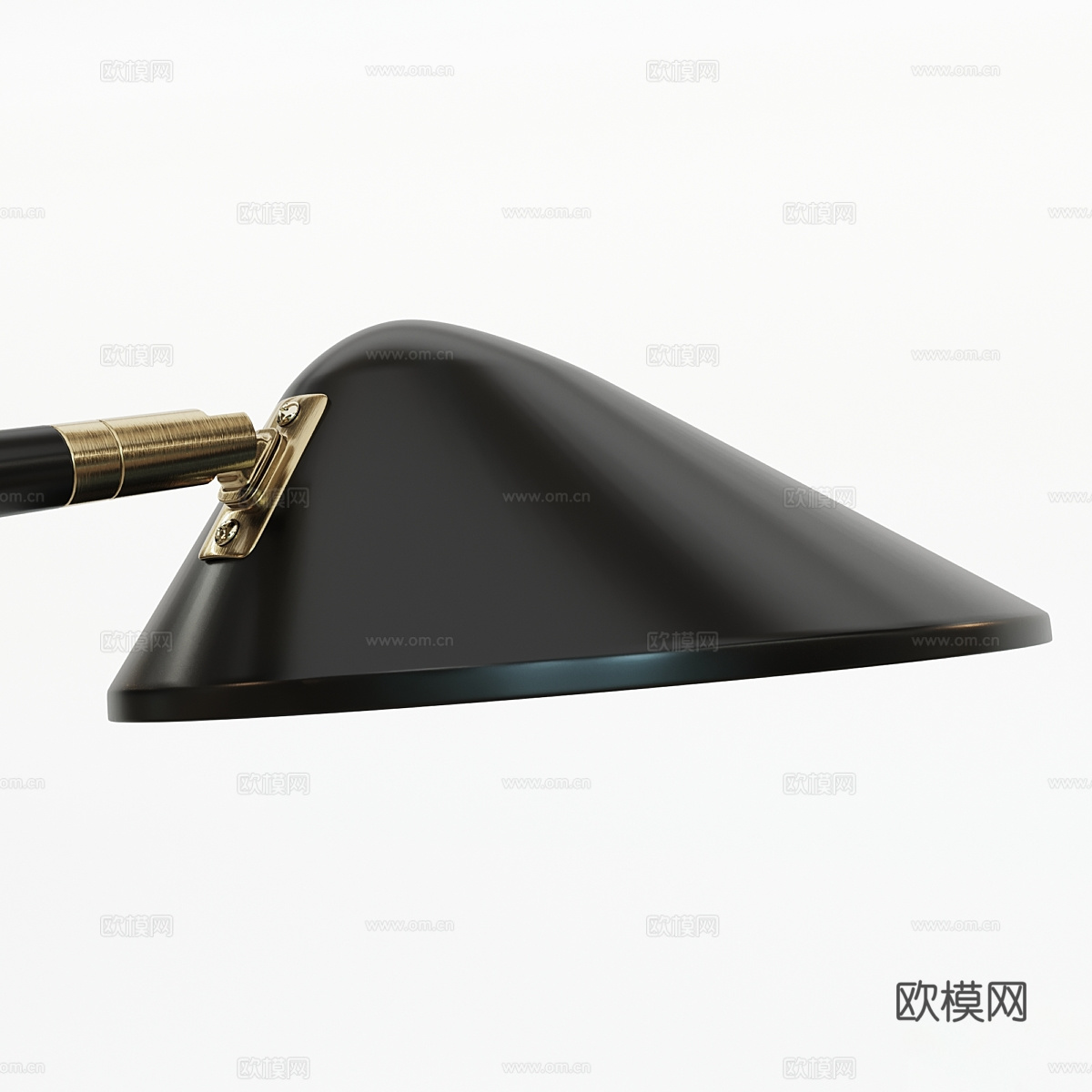 现代极简落地灯3d模型