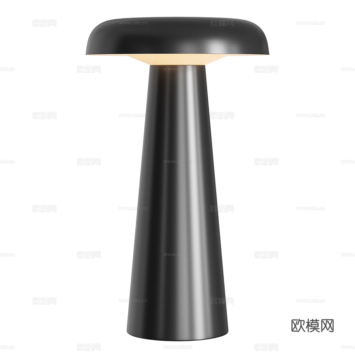 现代极简台灯3d模型