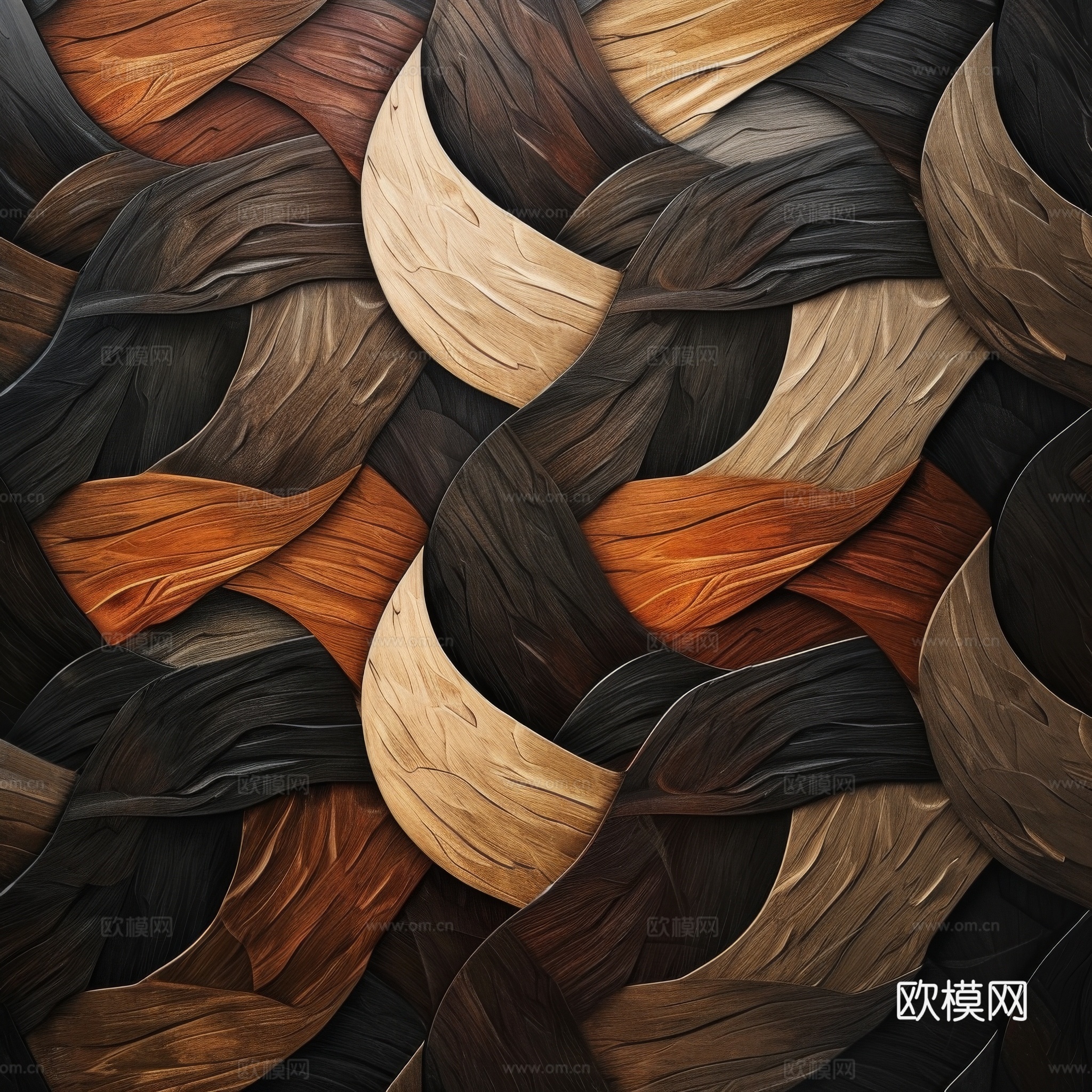木制纹理木材下载（渲染图4）