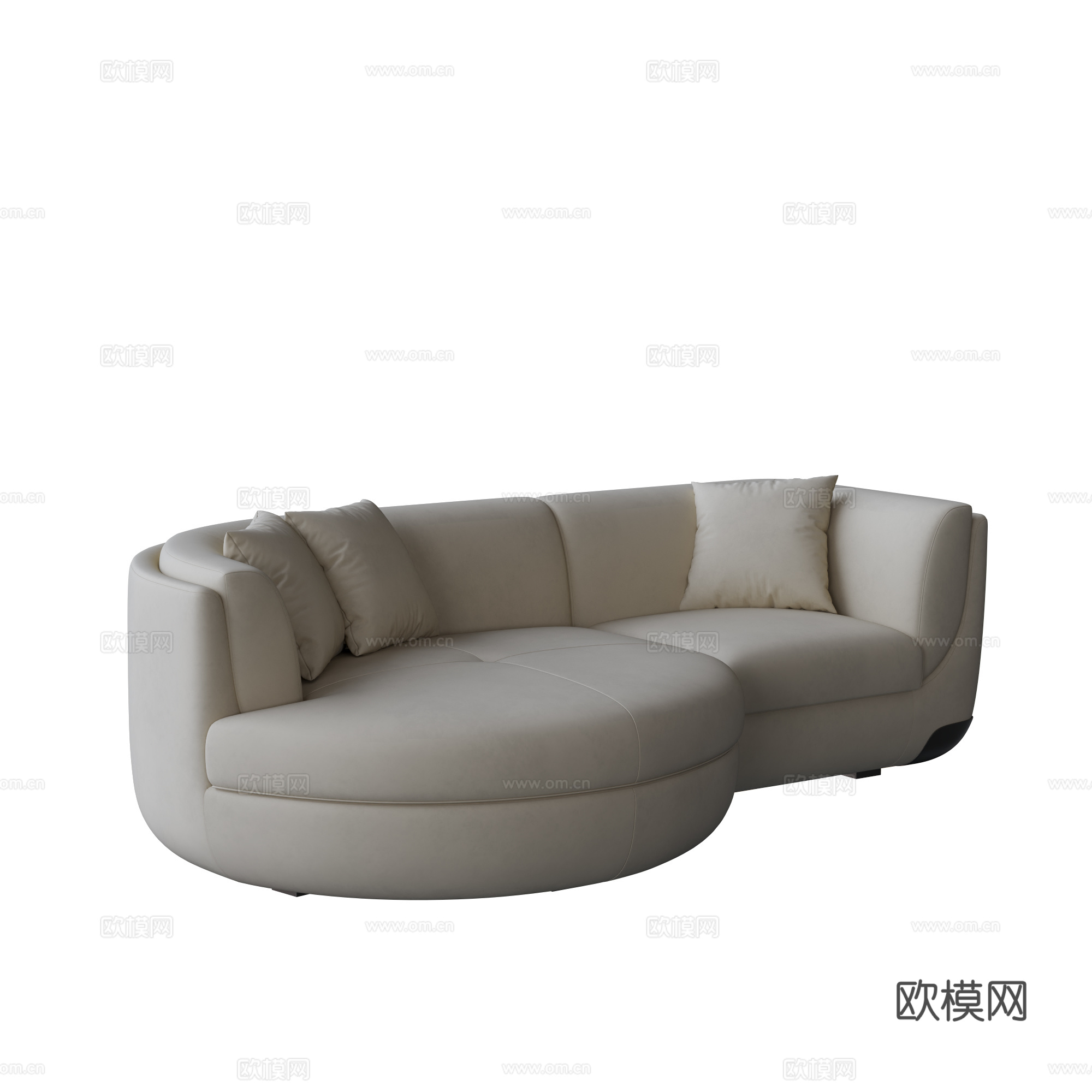 异型沙发3d模型