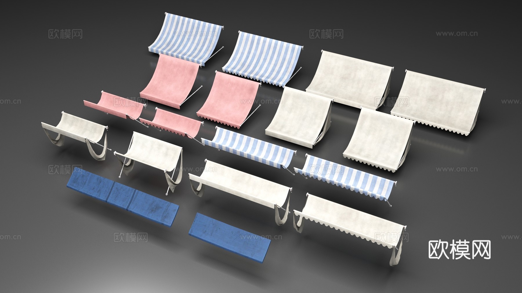 遮阳蓬3d模型