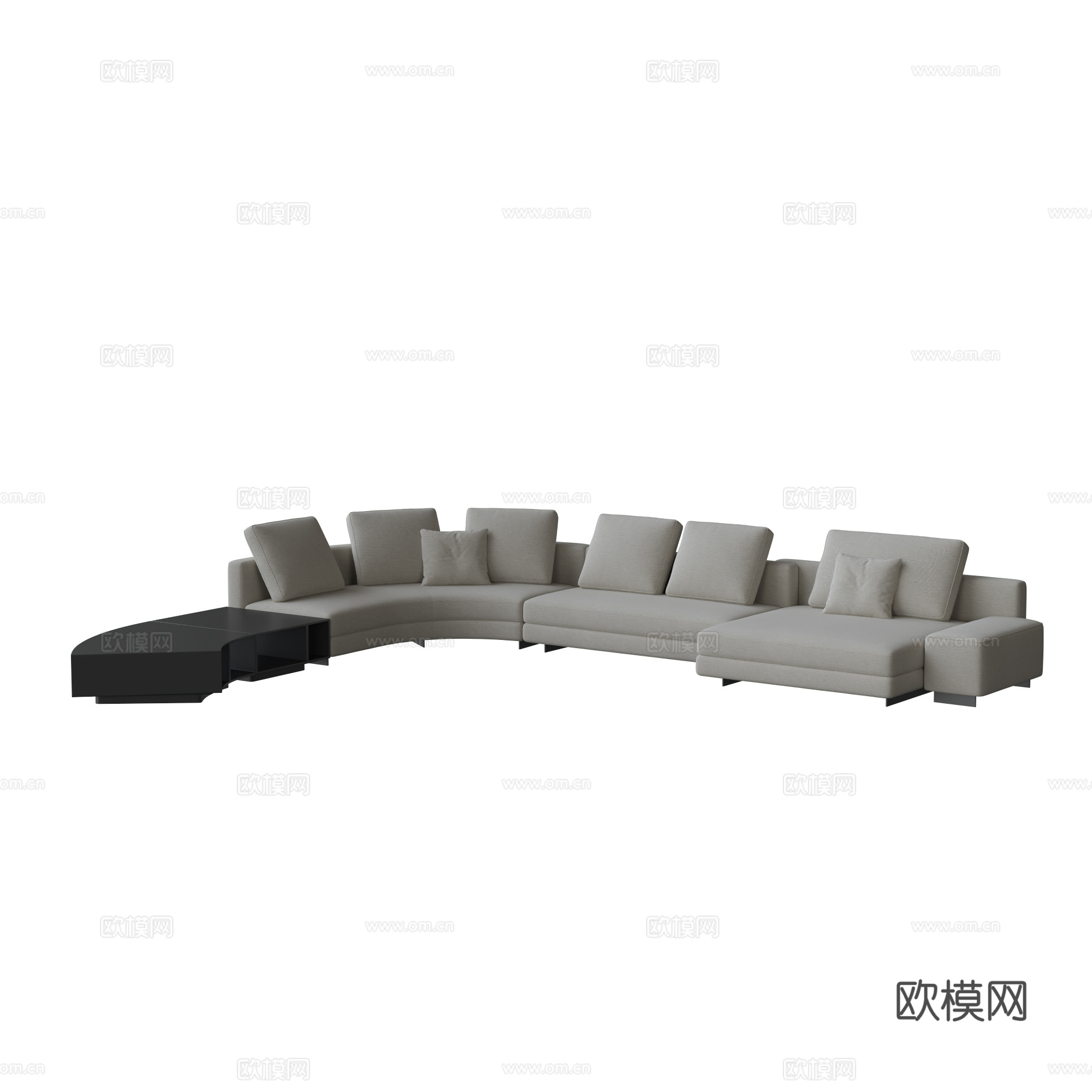异型沙发3d模型