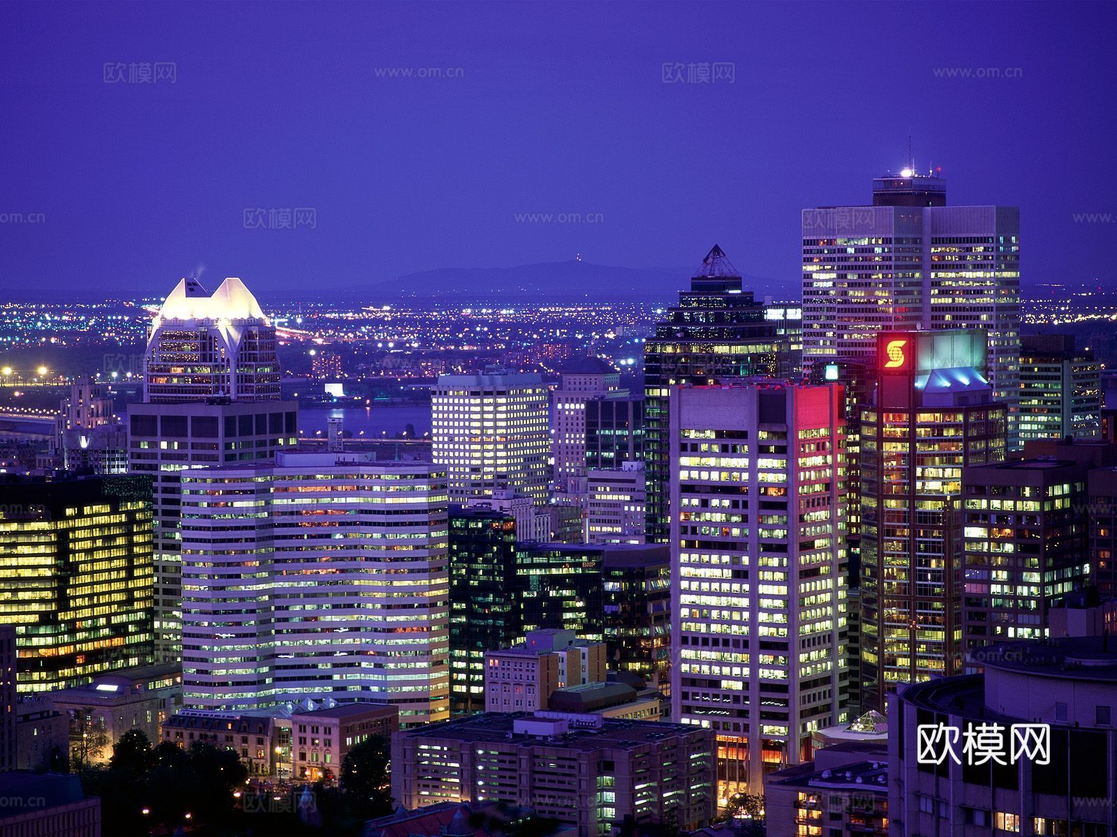 都市城市夜景 外景下载