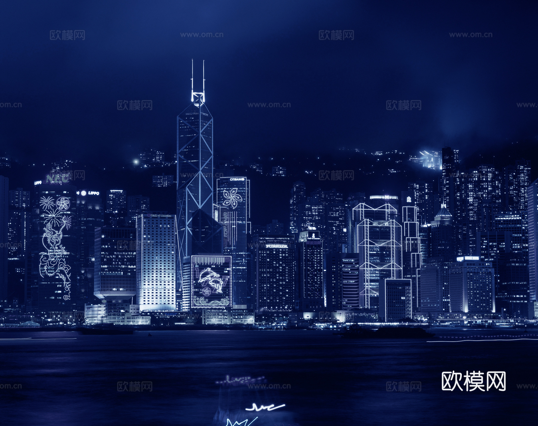 都市城市夜景 外景下载