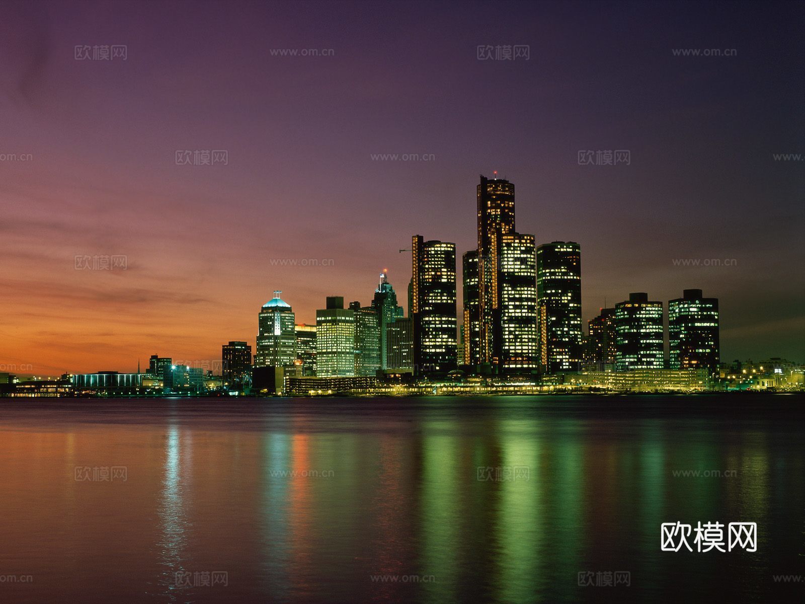 都市城市夜景 外景下载