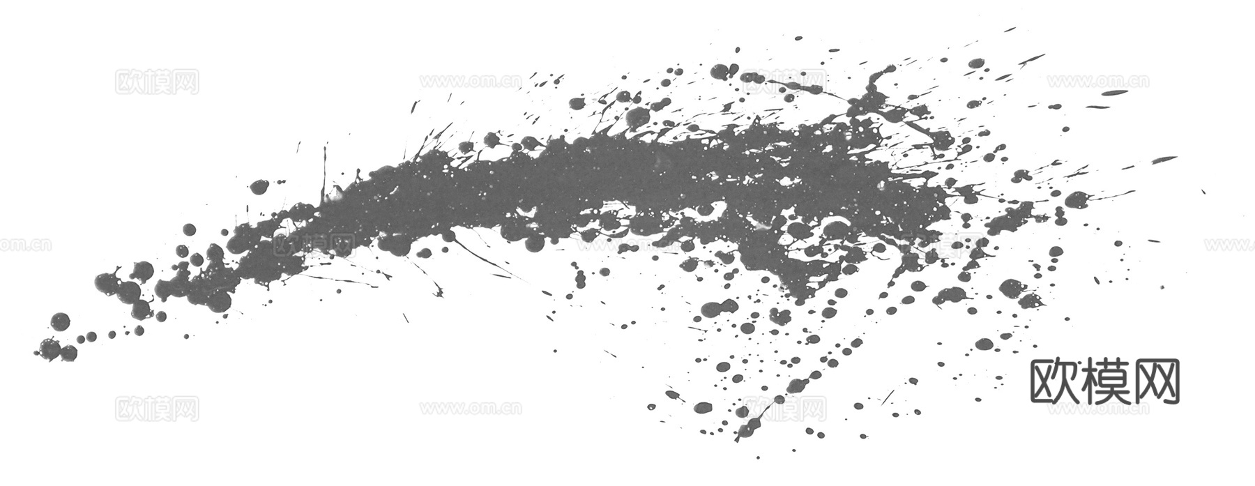 飞溅长方形水迹污垢 黑白凹凸下载