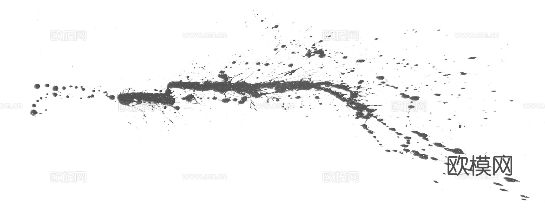 黑白凹凸 飞溅单条水迹污垢下载