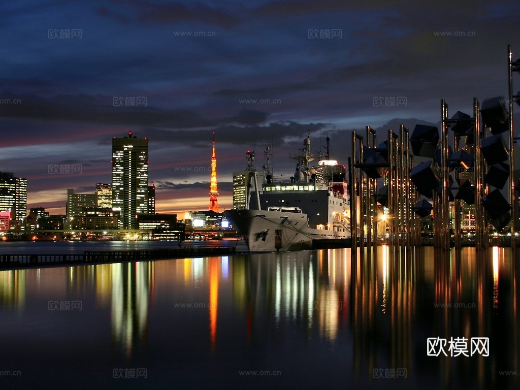 都市城市夜景 外景下载